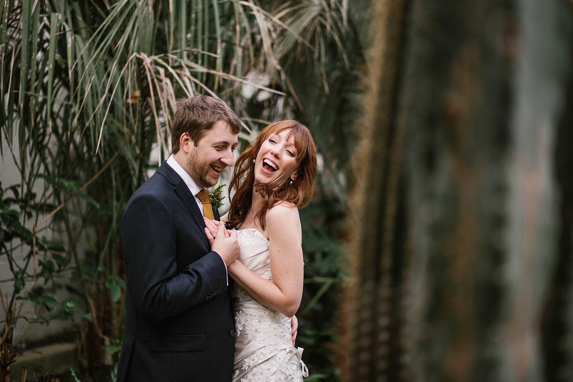 Sheffield Botanical Gardens wedding photos