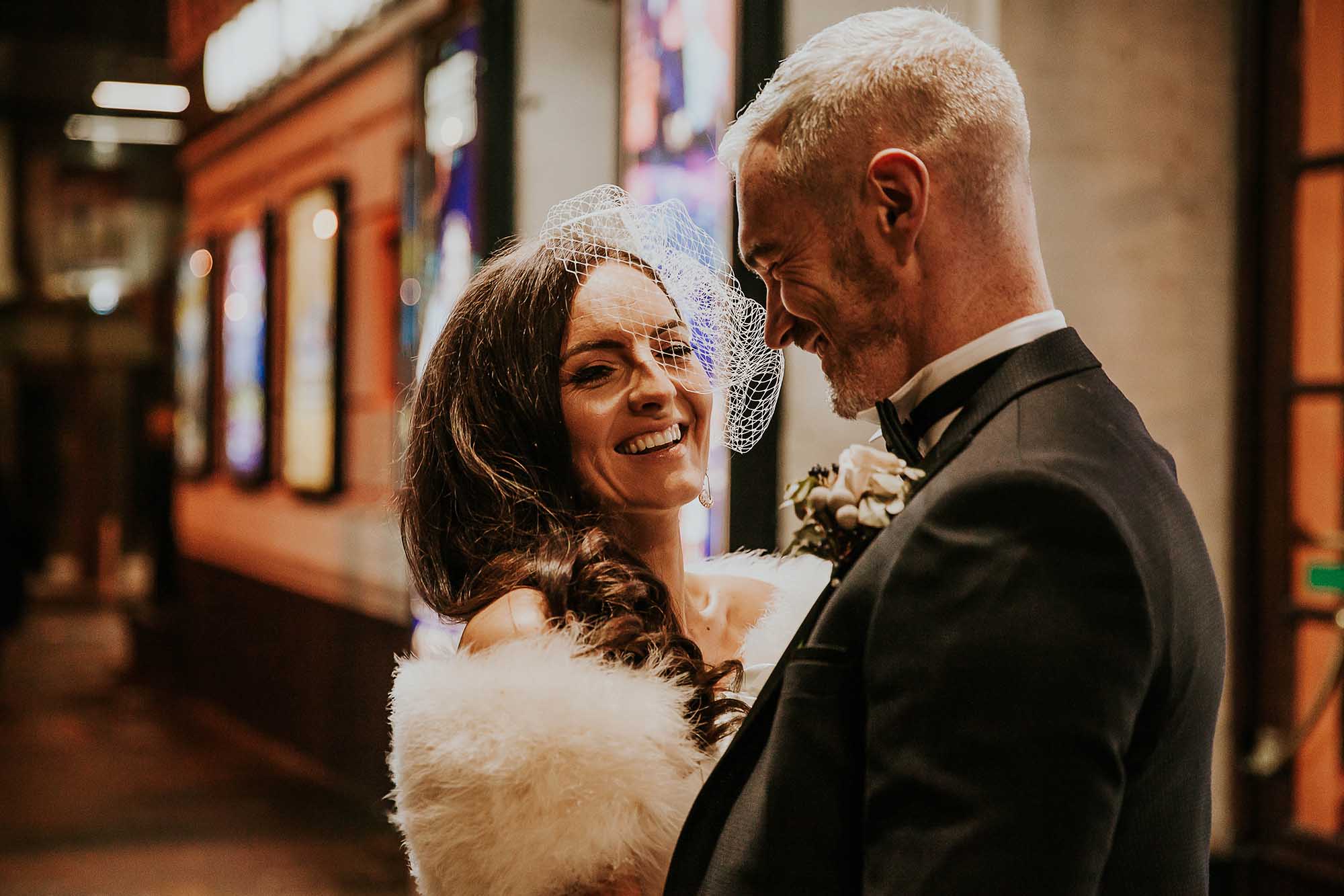 Great John Street Hotel winter wedding photography