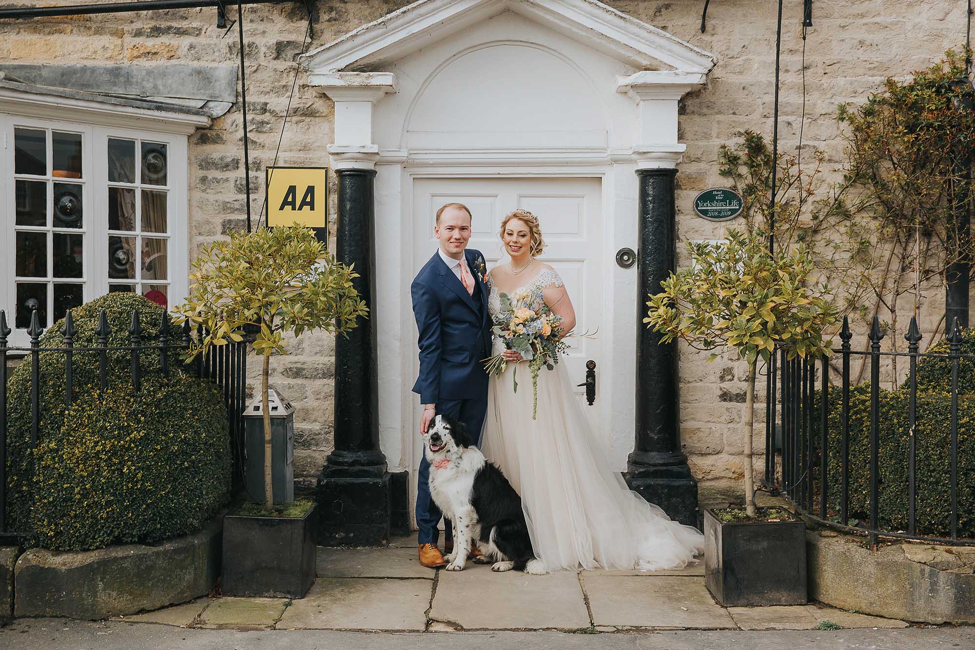 The Black Swan Helmsley dog friendly weddings