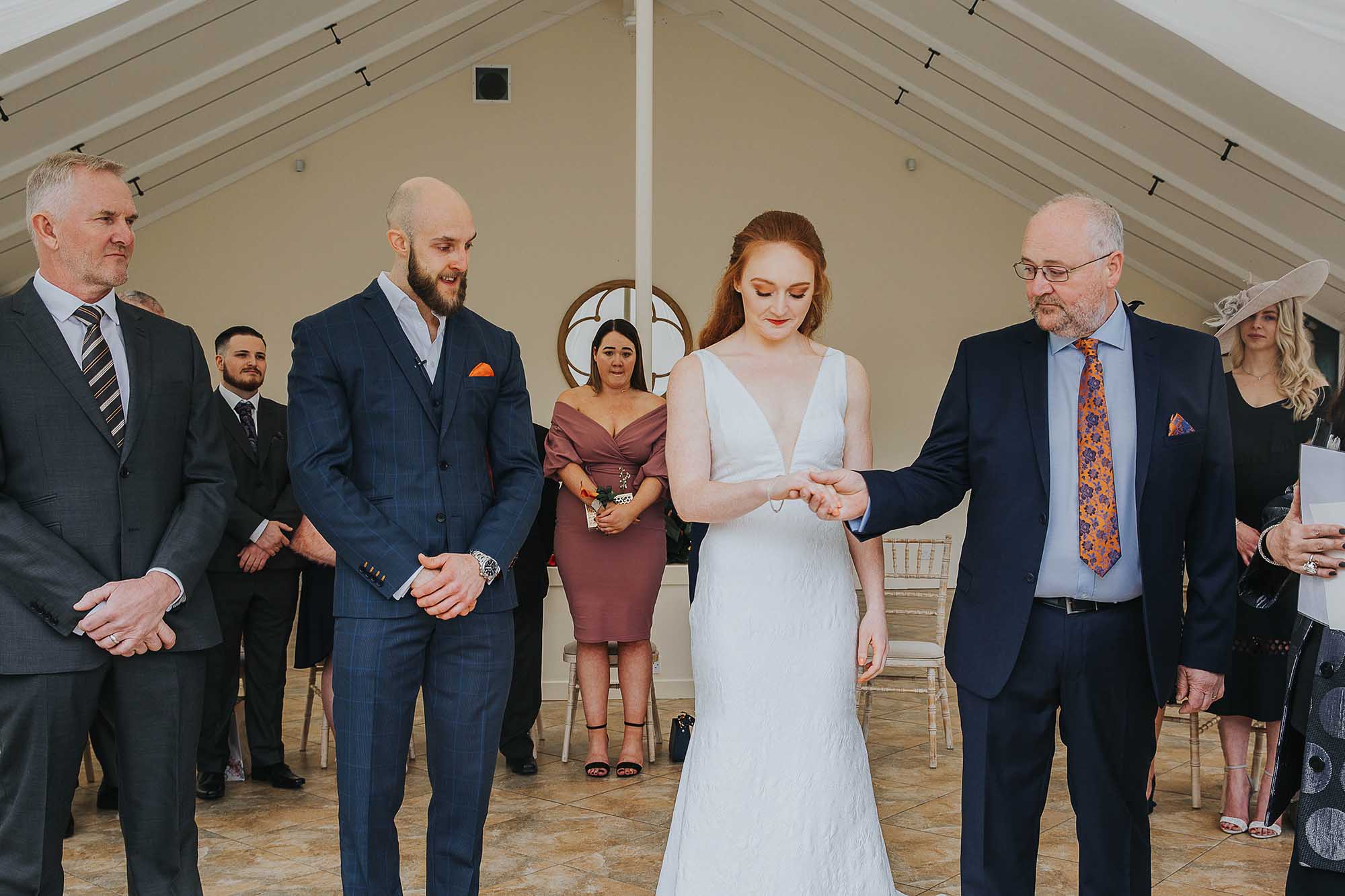 Combermere Abbey wedding ceremony