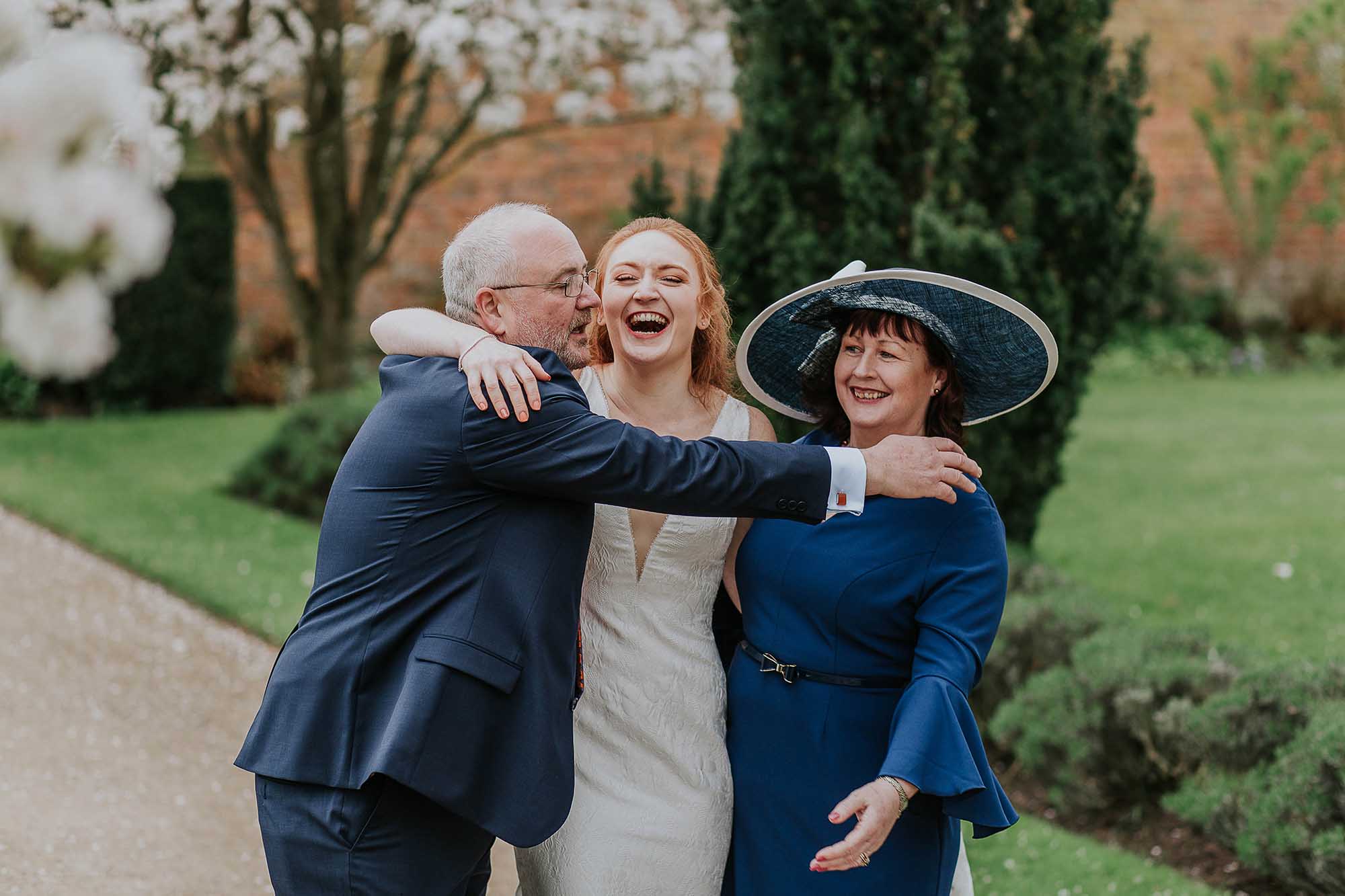 natural wedding photography Combermere Abbey