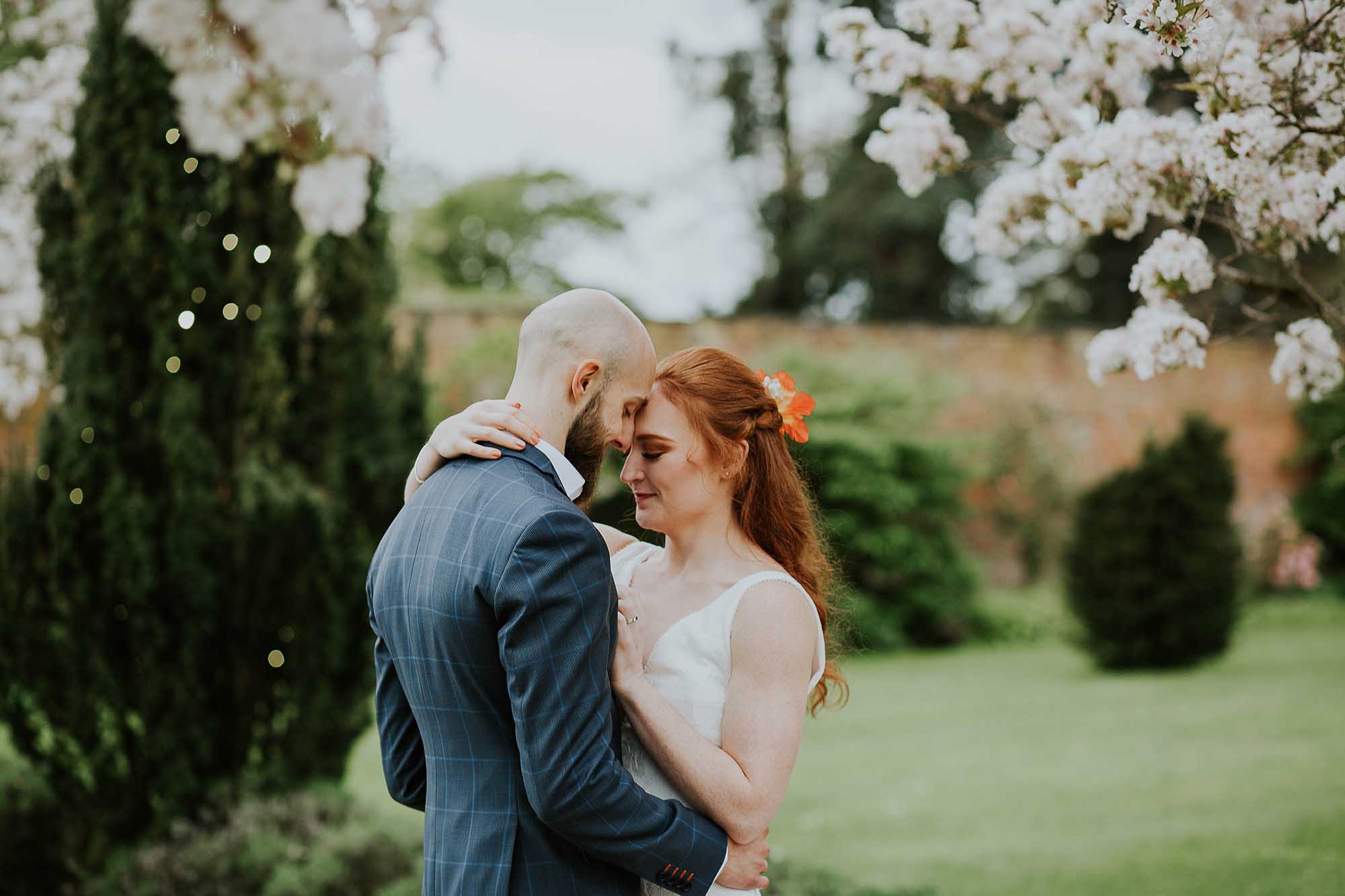 May wedding Combermere Abbey 