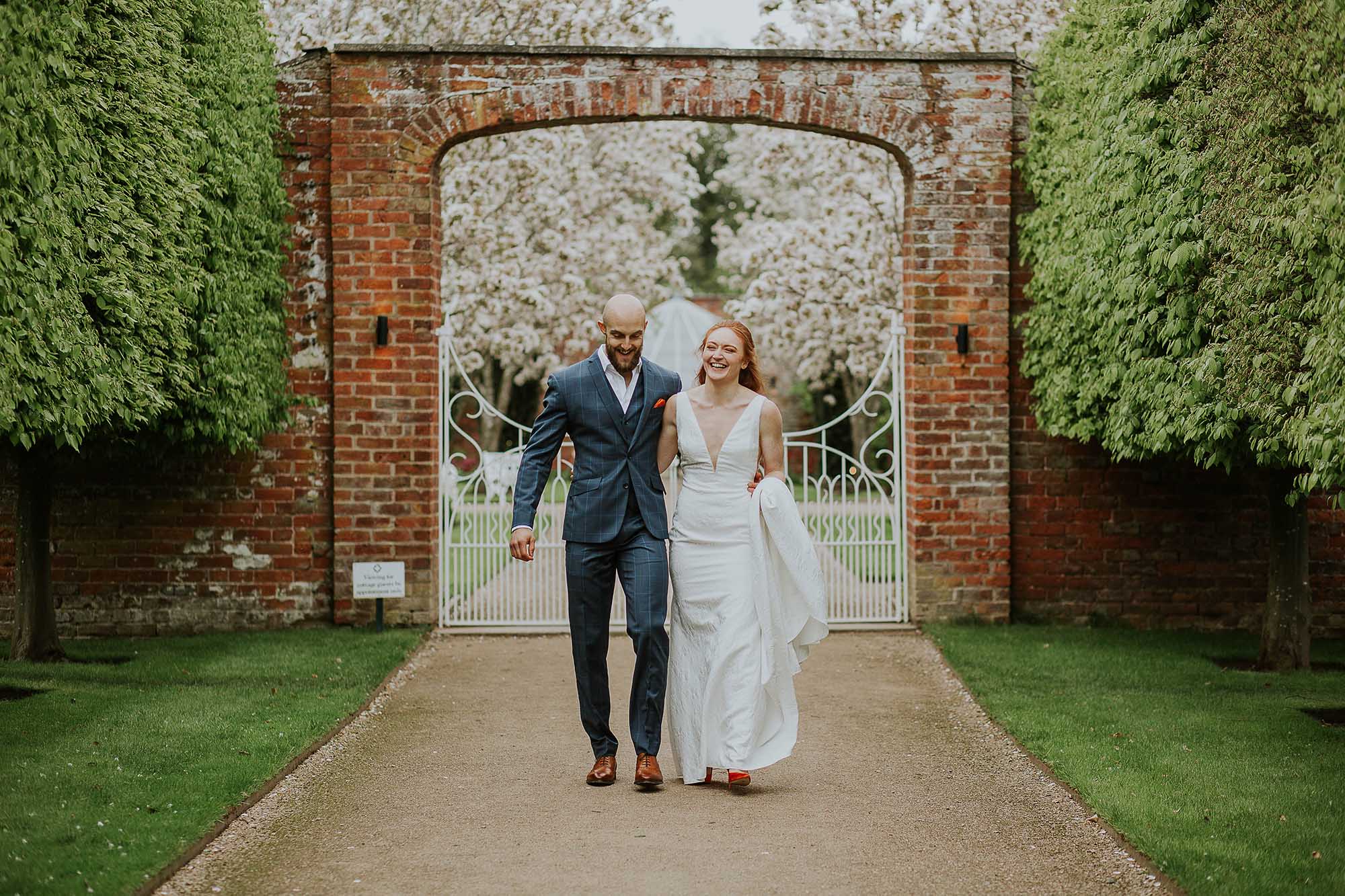 Combermere Abbey natural wedding photographs