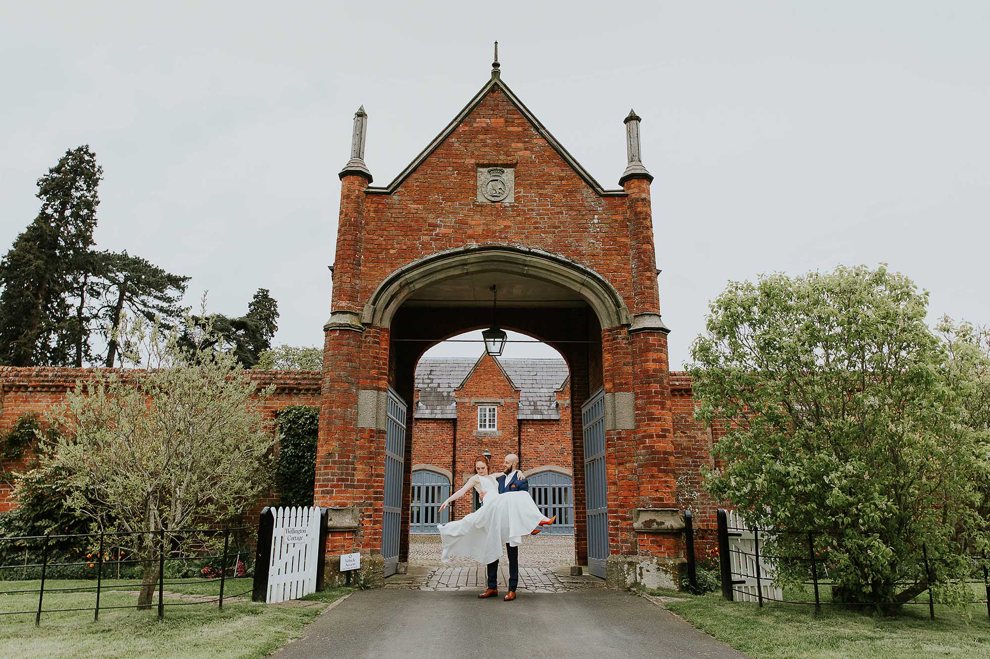 natural wedding photographer Combermere Abbey 