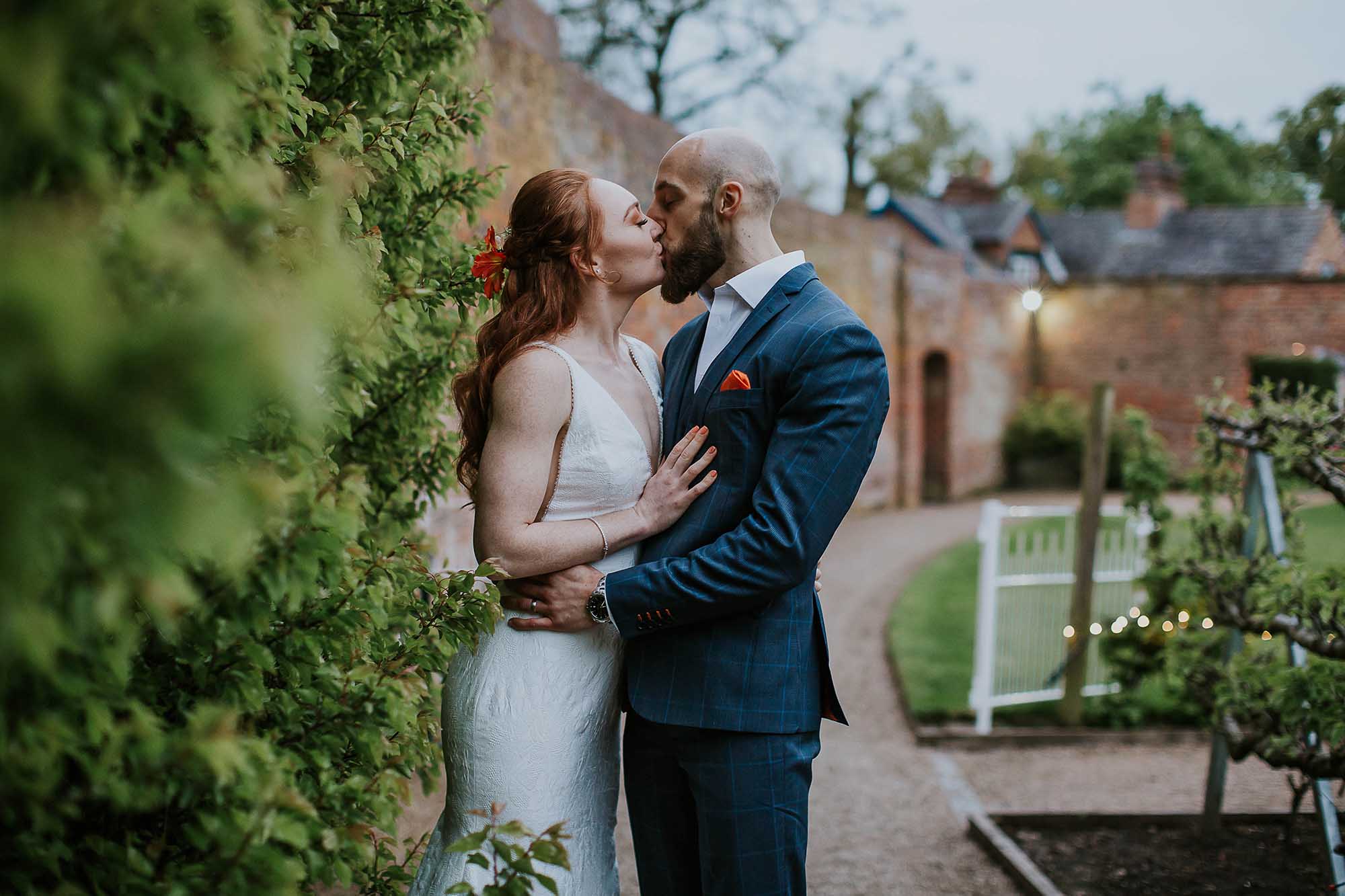 intimate wedding at Combermere Abbey 