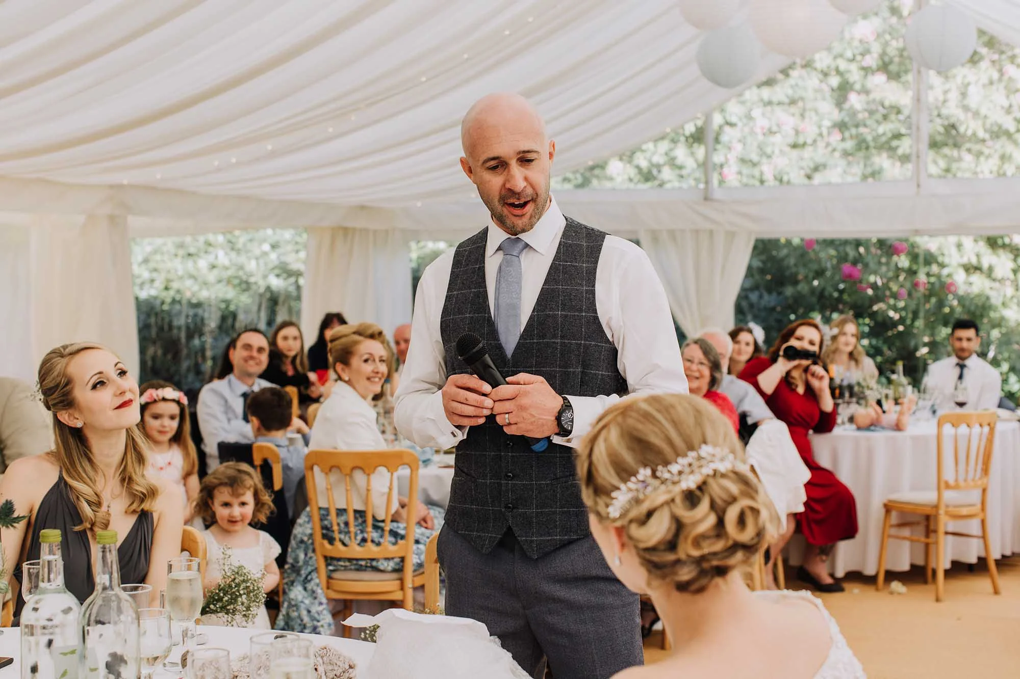 Marquee speeches tros yr afon anglesey