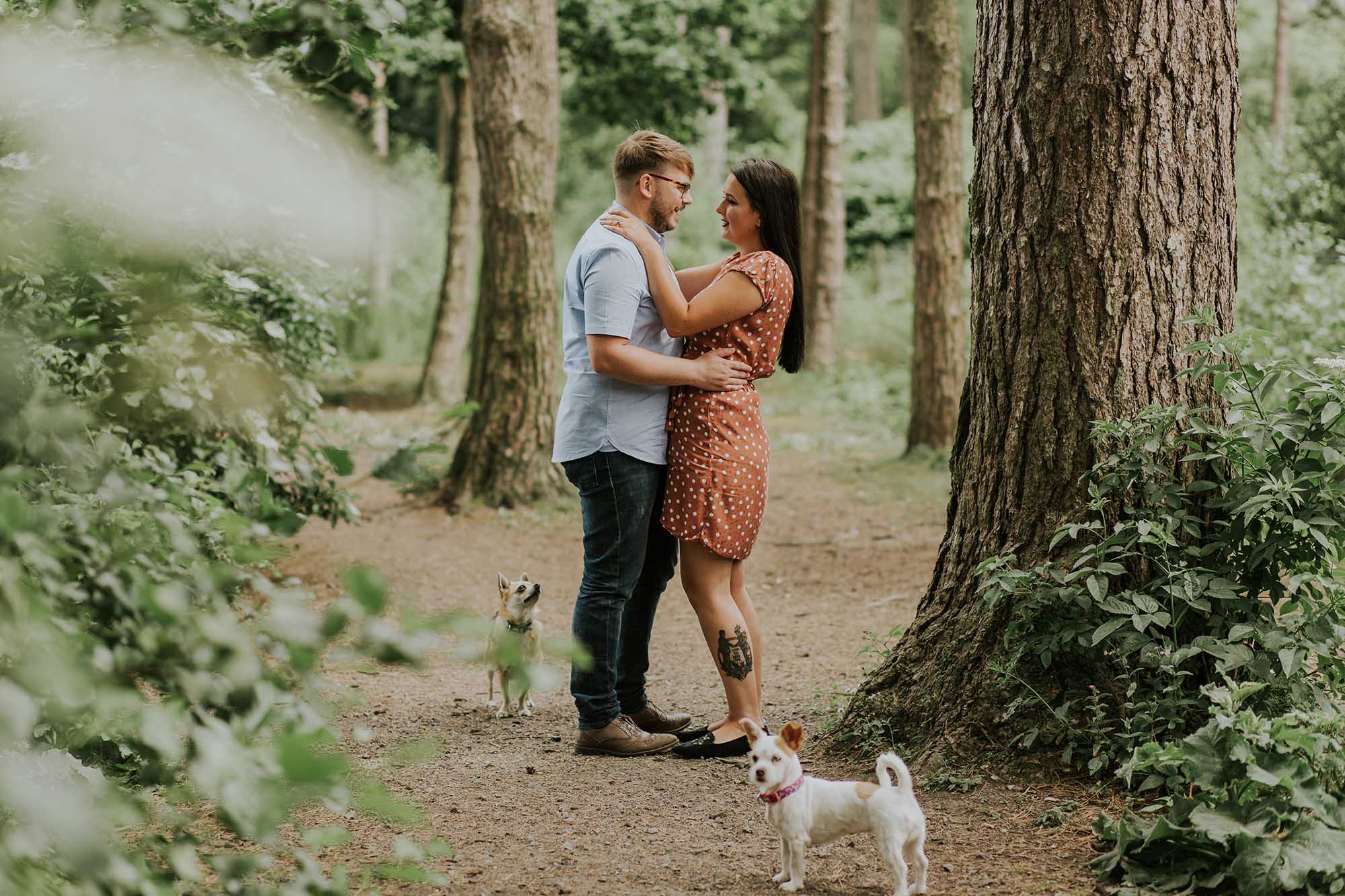 Ceurden Valley Park engagement photography