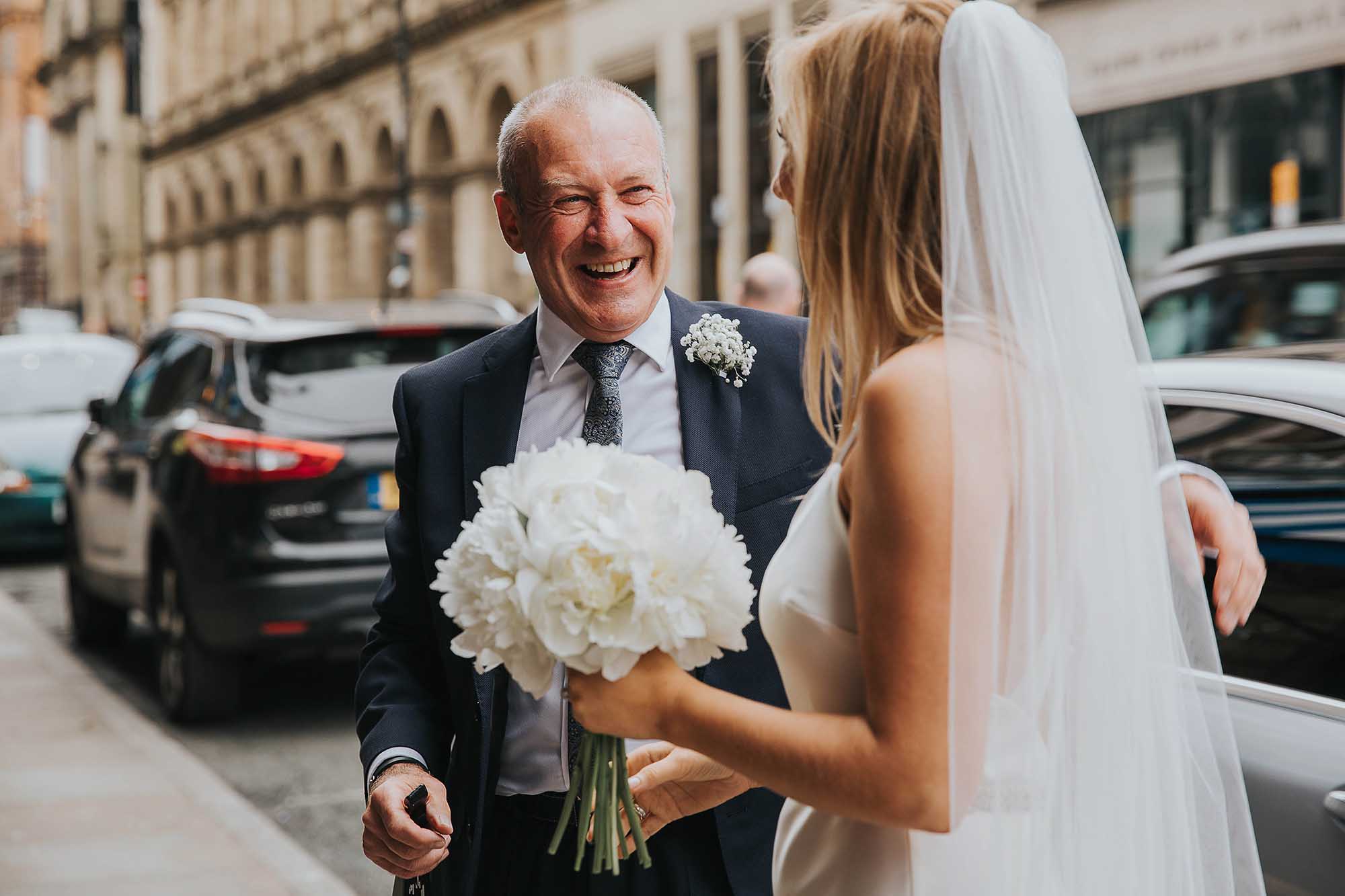 fun wedding photography Manchester