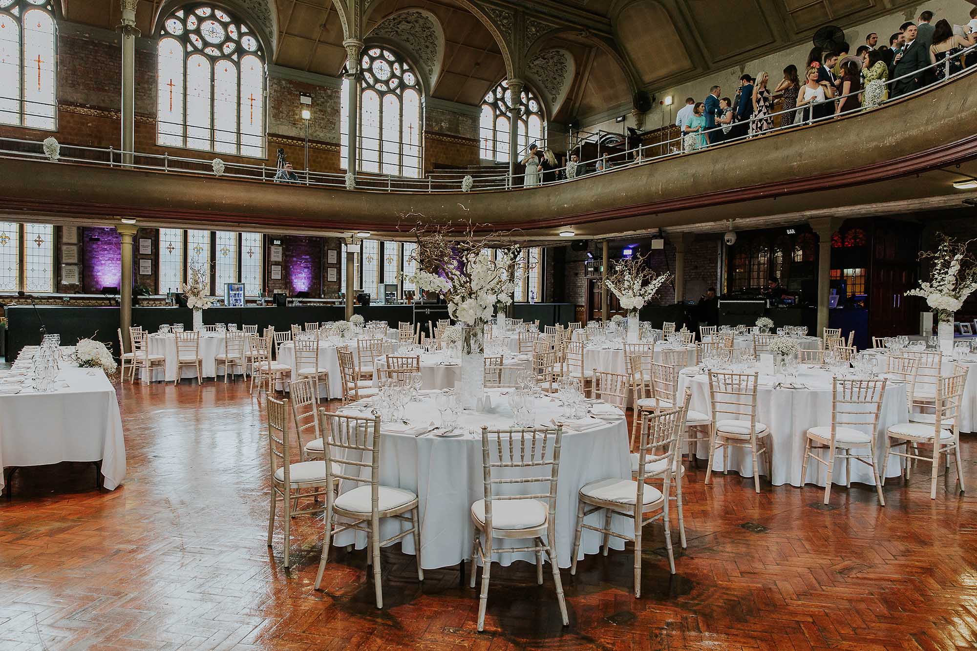 The Albert Hall Manchester wedding reception