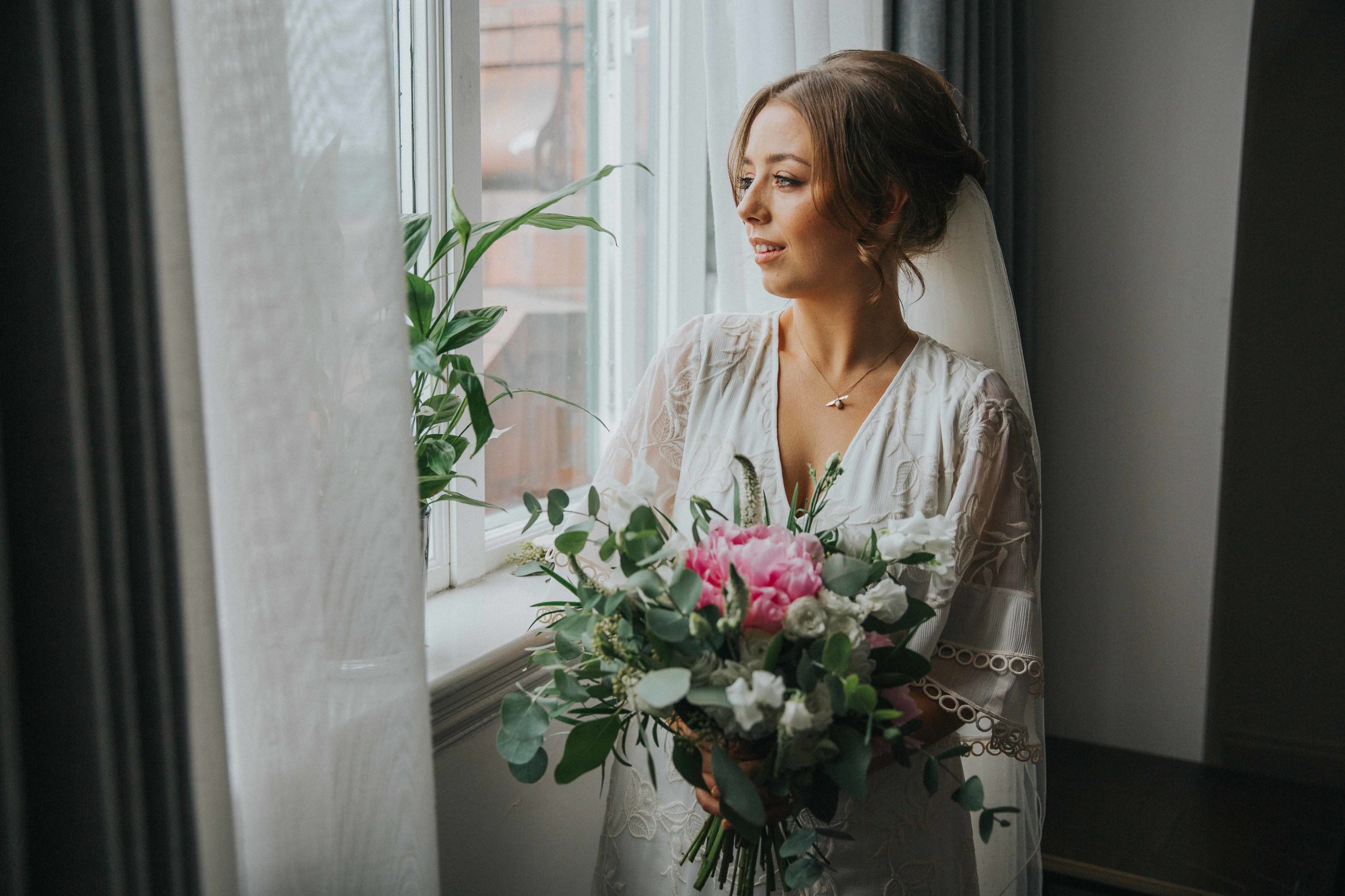 Bride at the Principal Hotel Manchester