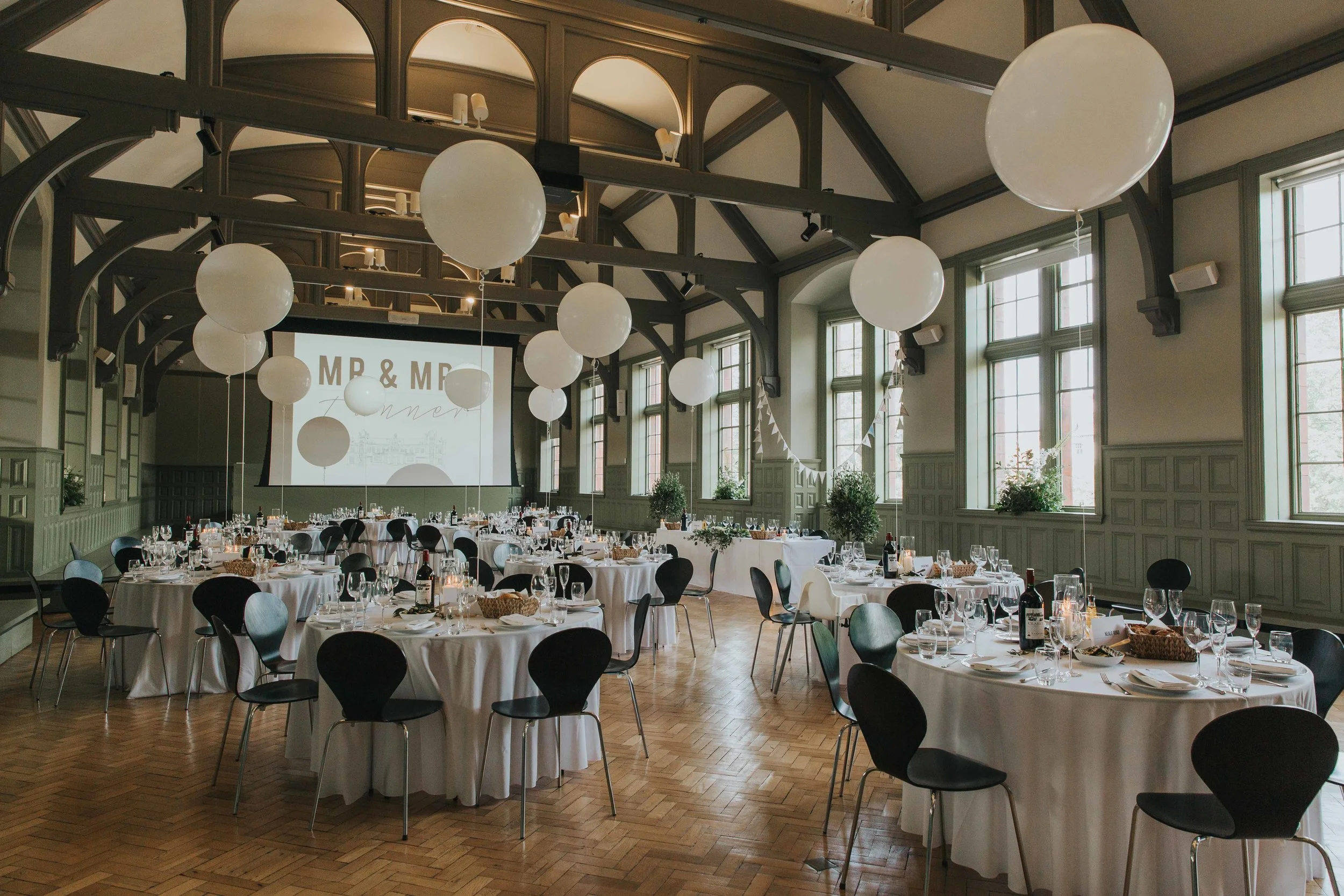 The Whitworth Art Gallery Manchester wedding room