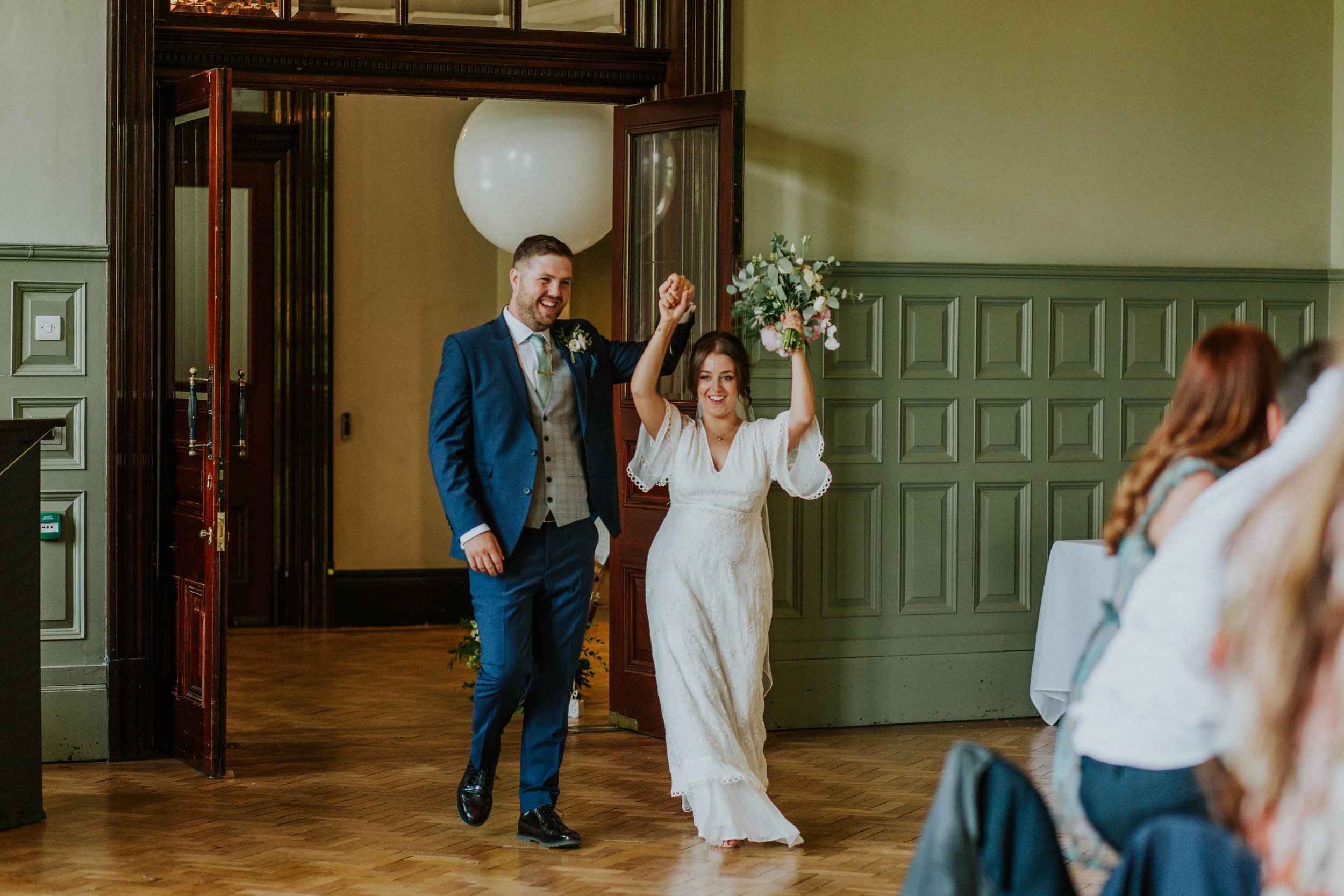 The Whitworth Art Gallery Manchester wedding photo