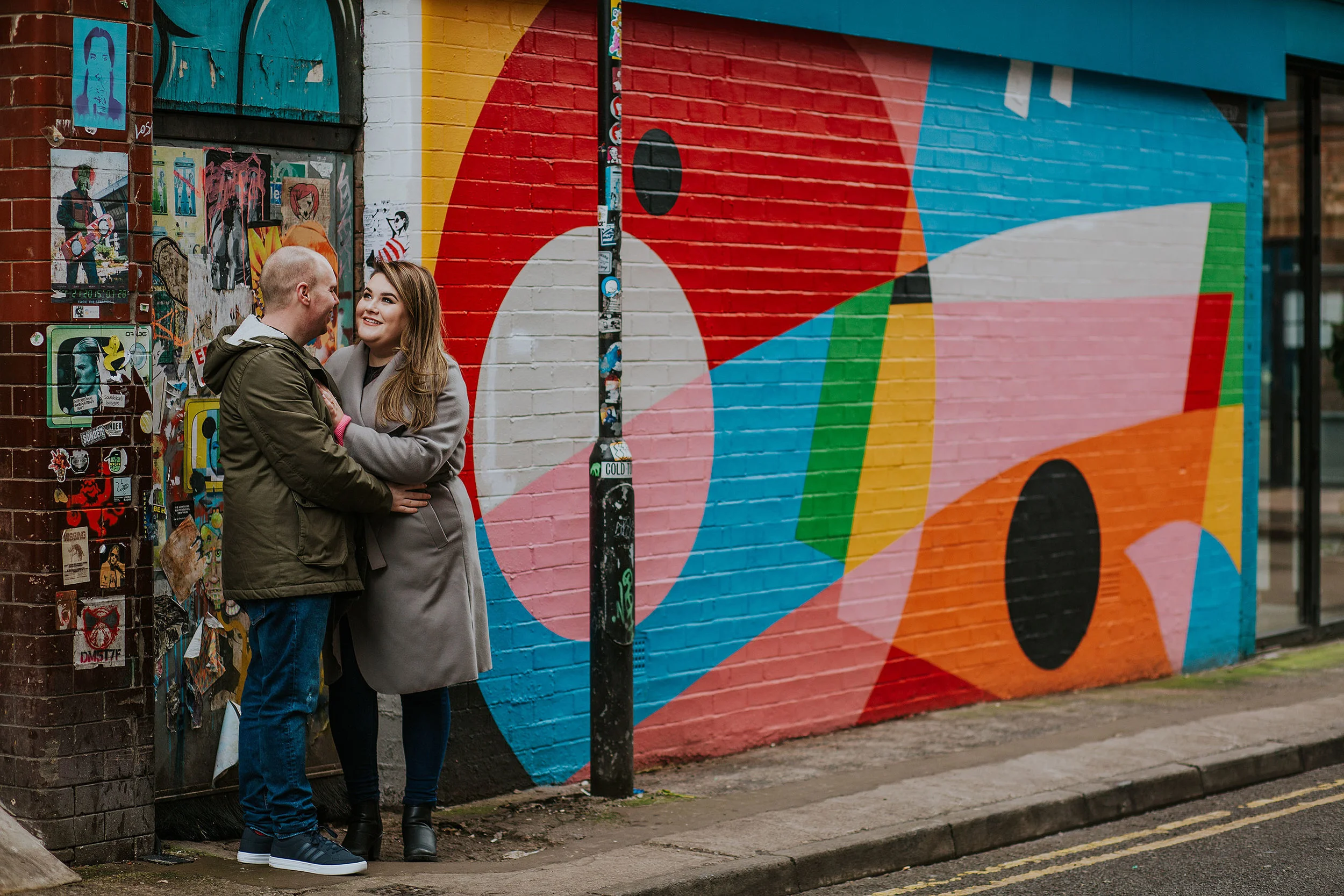 Northern Quarter engagement photography