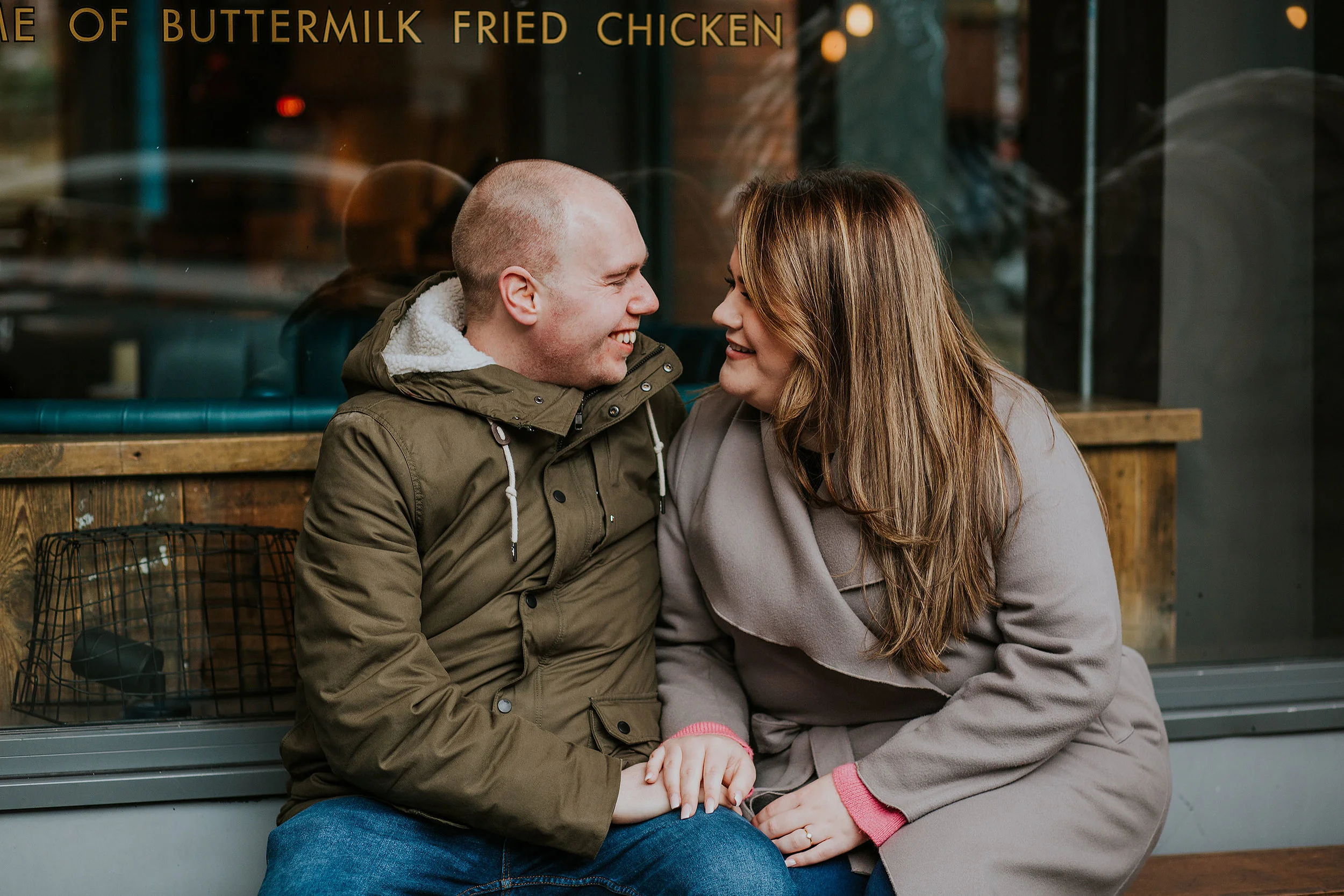 engagement photos in Manchester