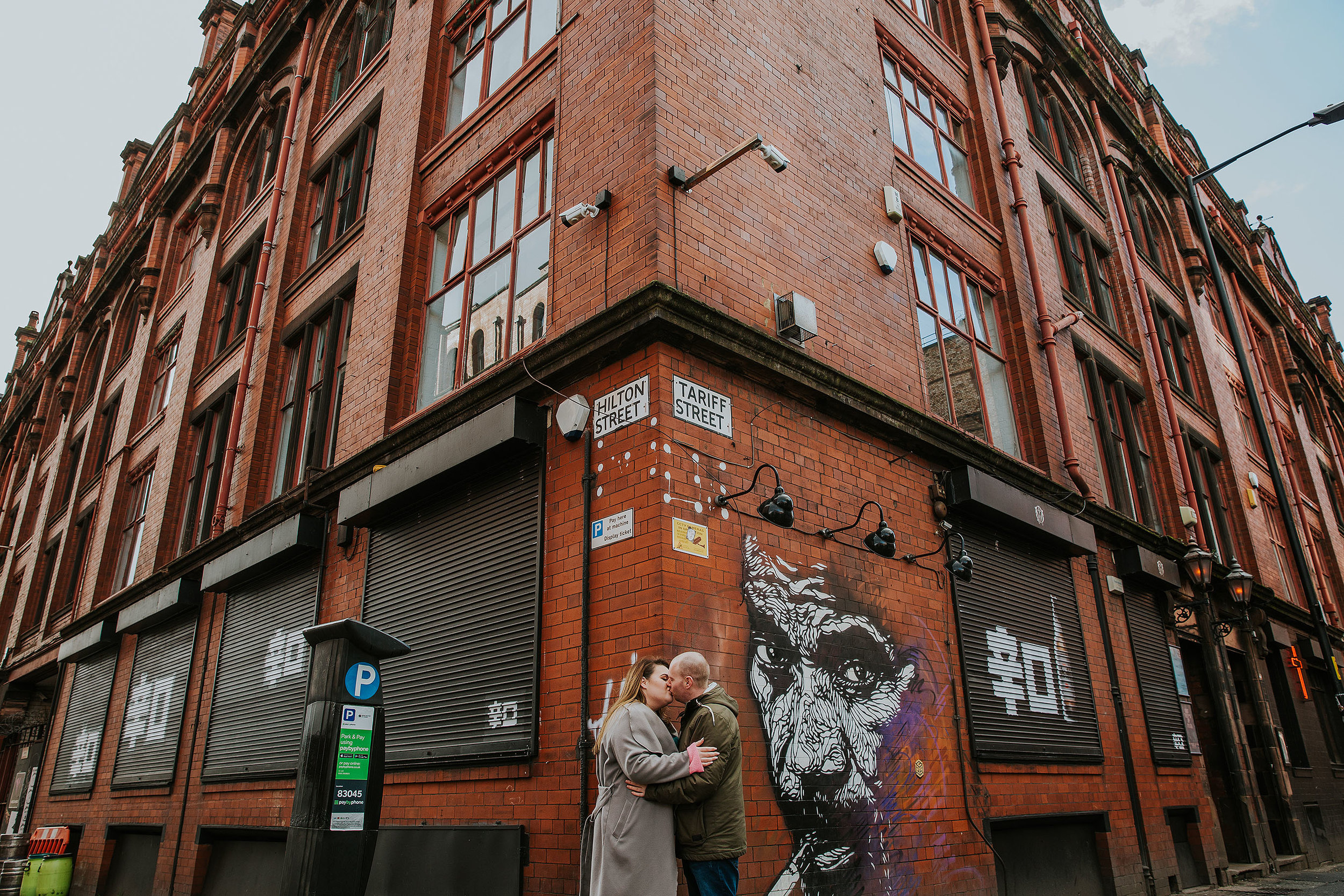 Northern Quarter engagement photography