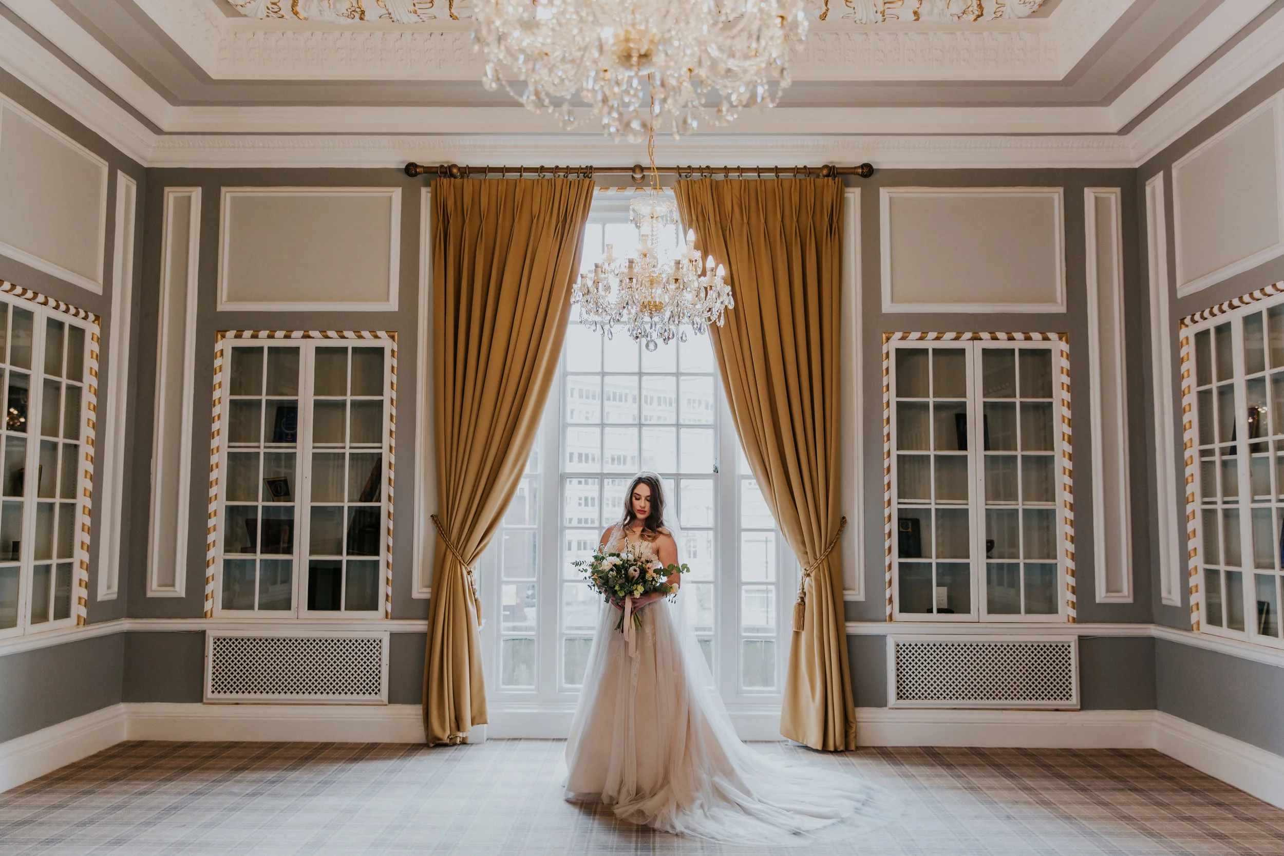 Manchester Hall Wedding | Maddie Farris Photography