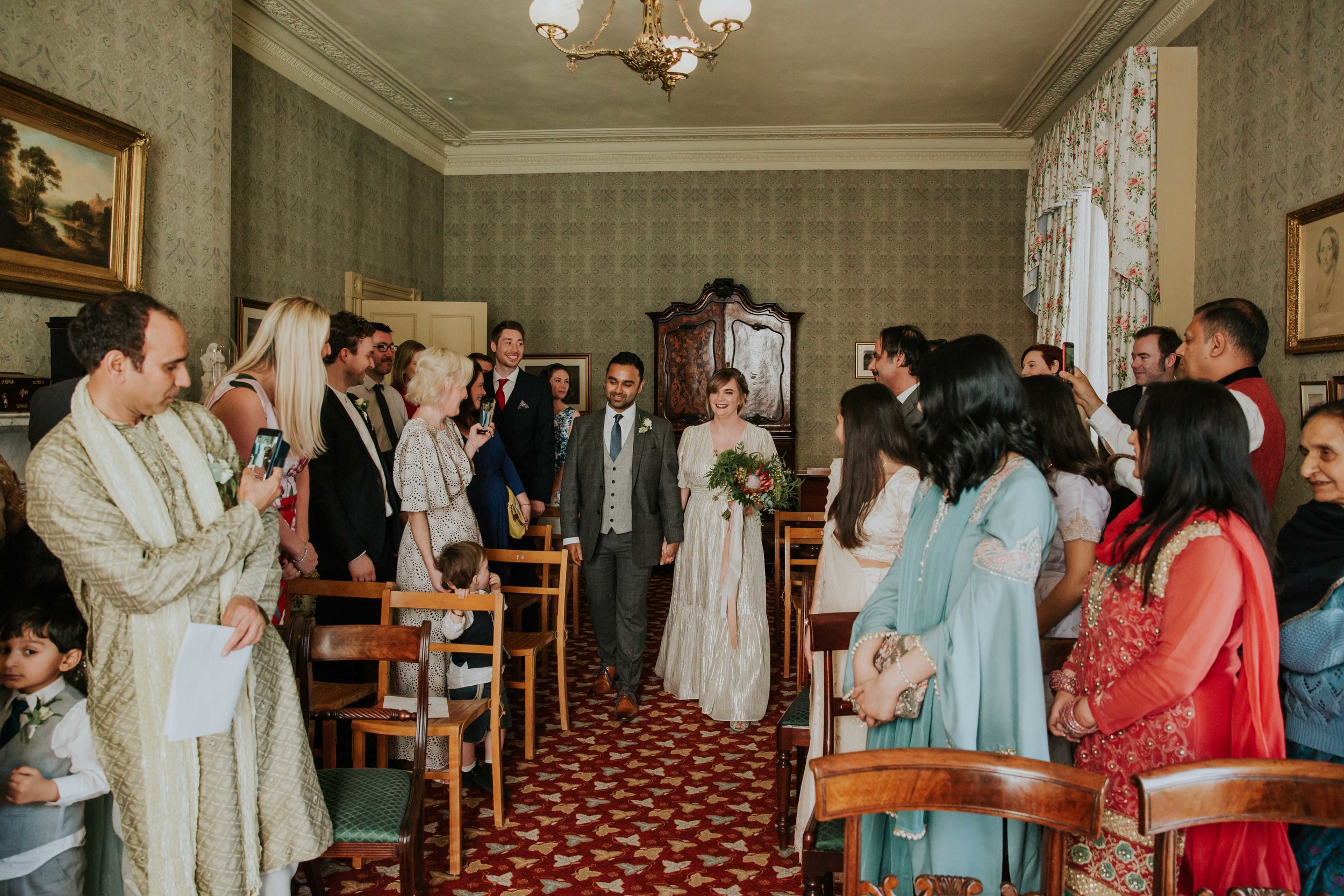 Elizabeth Gaskell's House wedding ceremony room