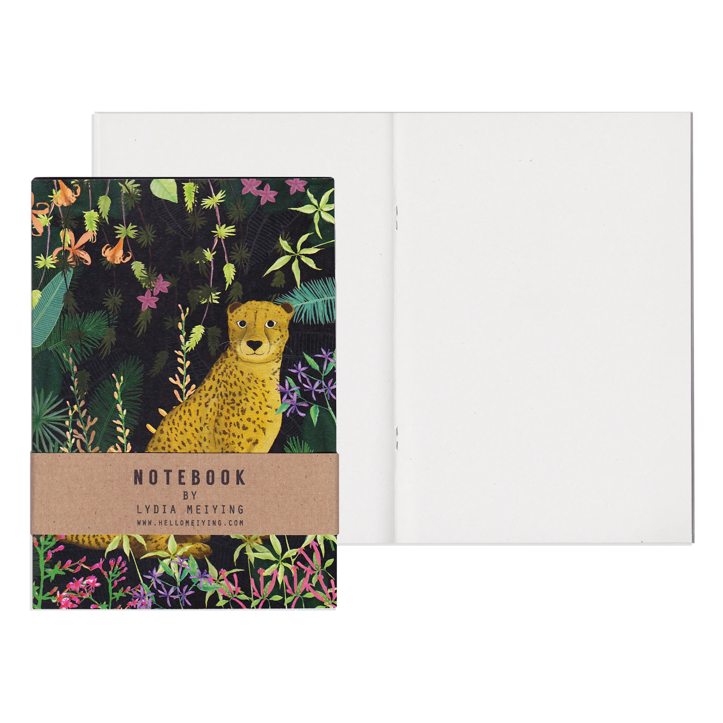 Jungle Cheetah A6 Notebook.jpg