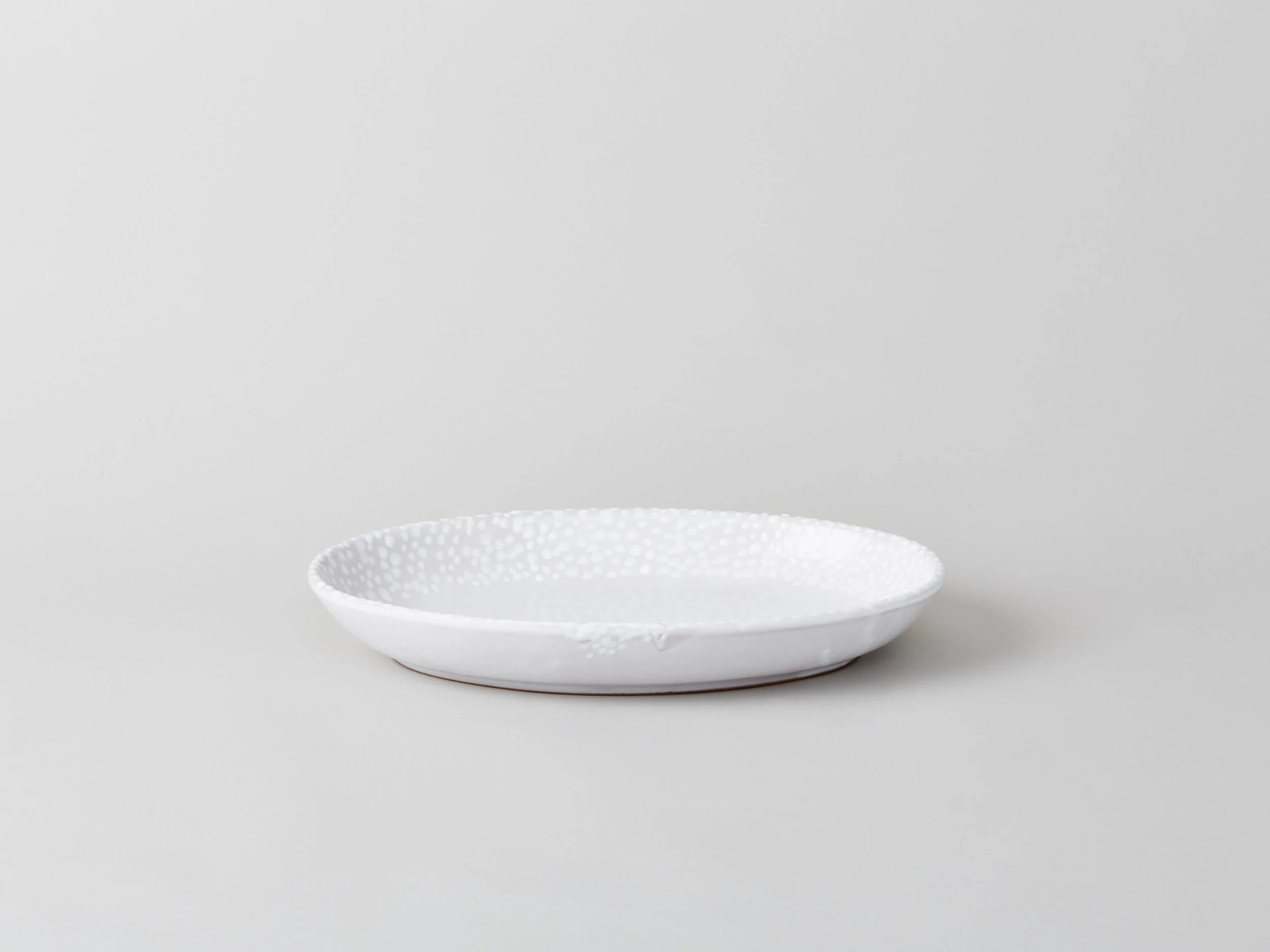 Emma Cerasulo_White Handpainted Spot Ceramic Medium Oval Platter.jpg