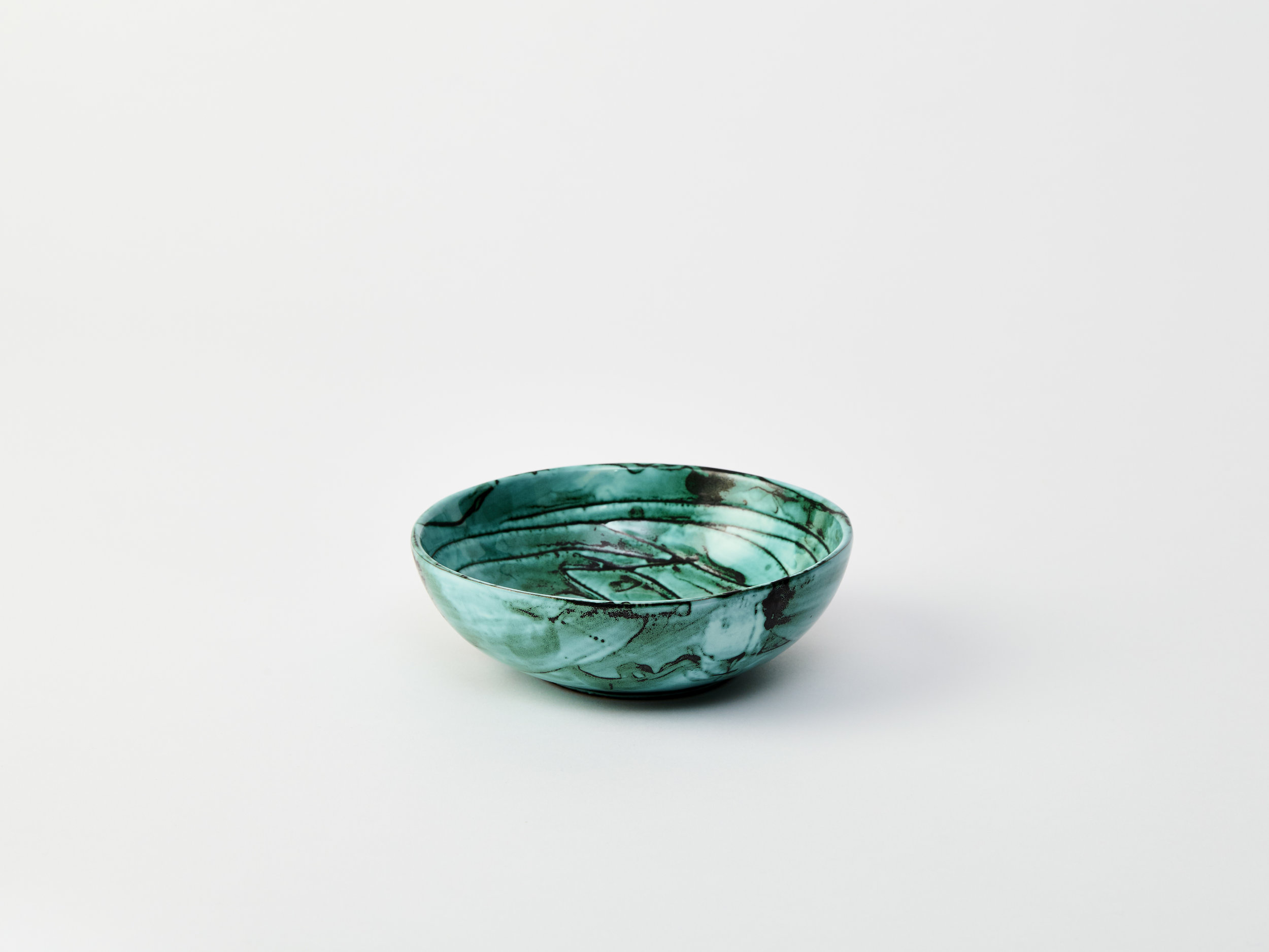 Mediteranean Small Ceramic Bowl Green.jpg
