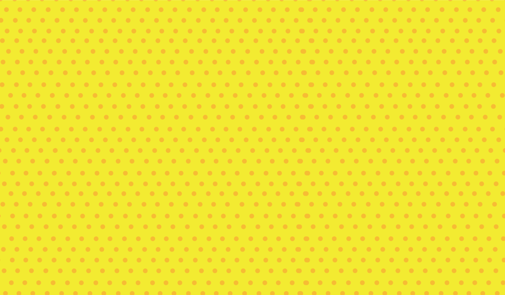 Yellow Polka Dot Background