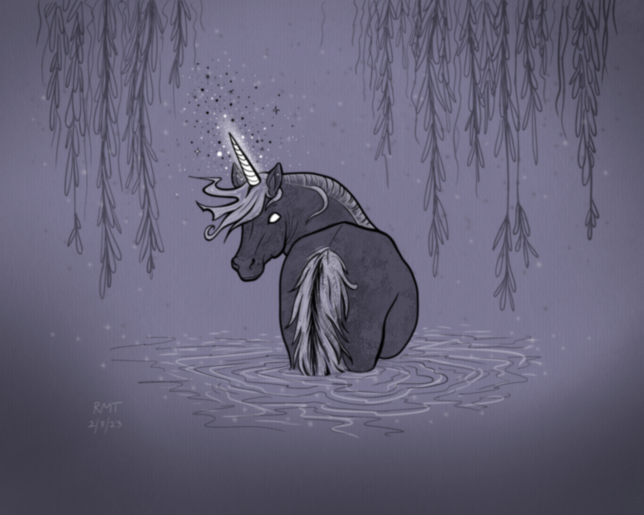 Dark_Unicorn_in_water.png