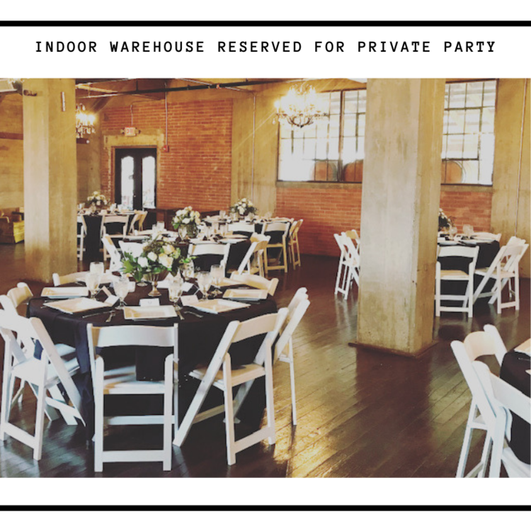 Warehouse Private Event