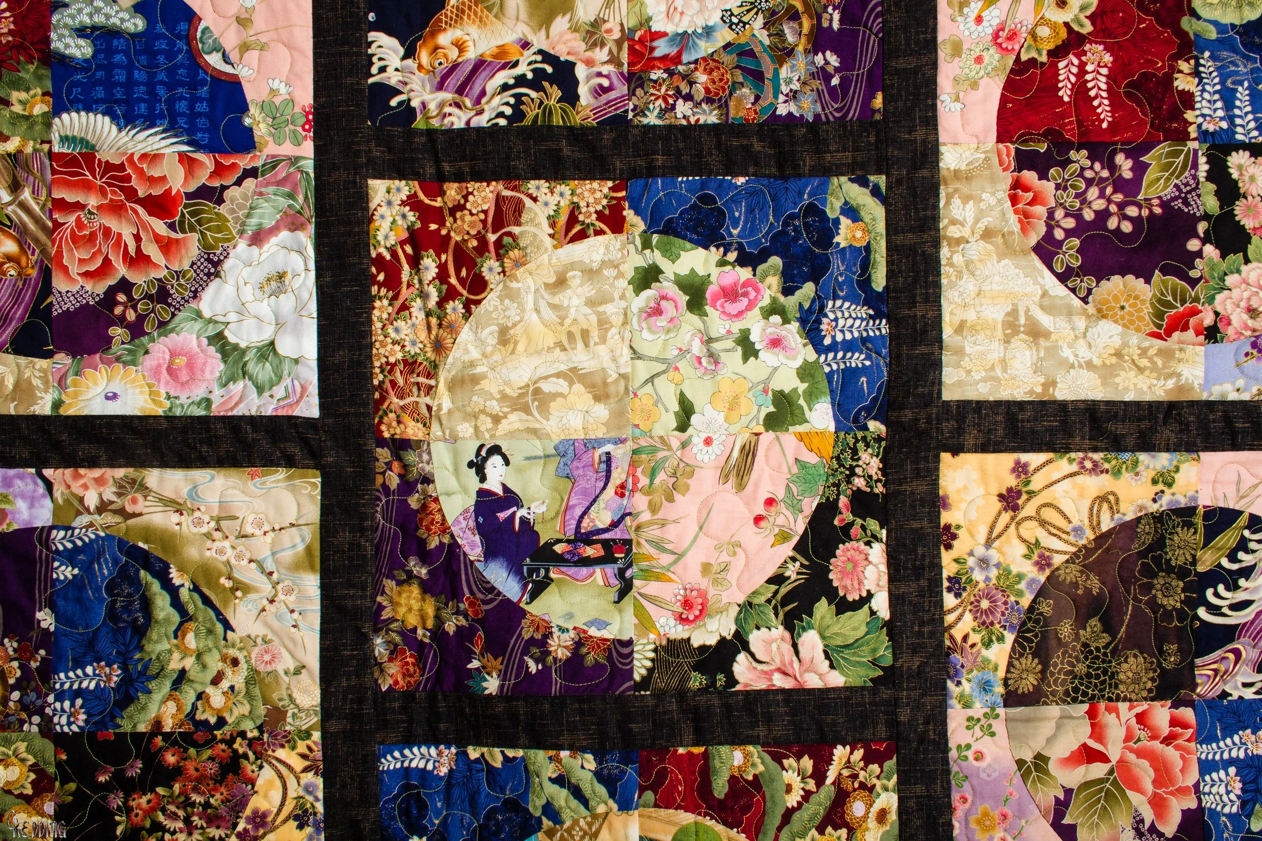 Quilt Raffle- Asian Screen