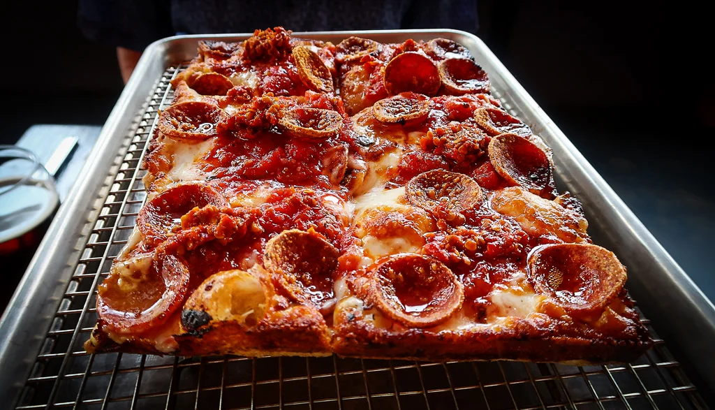 Emmy Squared, The Gulch, Nashville. Pizza, Burgers, More!