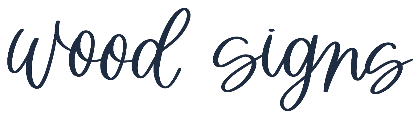 Wood Signs All Things Lu Calligraphy Design wood signs all things lu