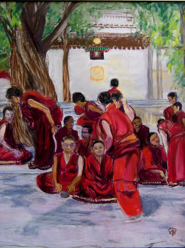 Monks Debating, Sera Monastery, Tibet