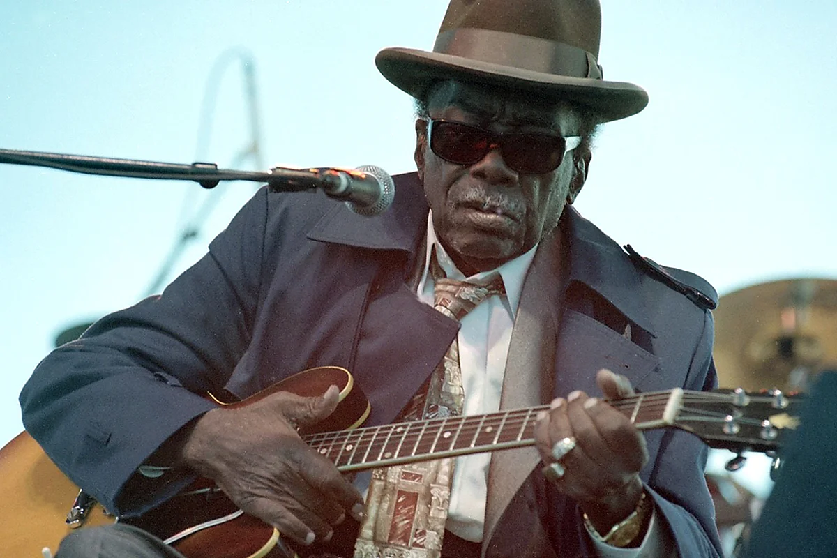 John Lee Hooker, Chesapeake Bay Blues Festival, Annapolis, MD., 1999