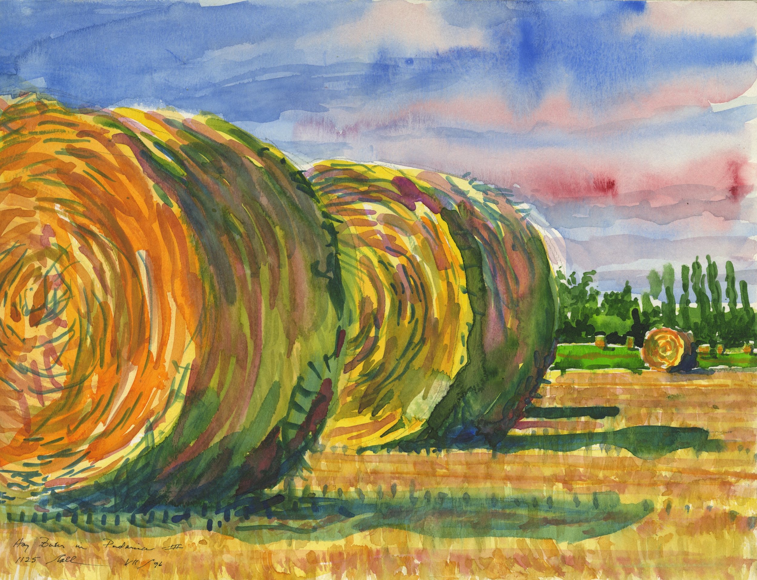 Hay Bales in Padania III