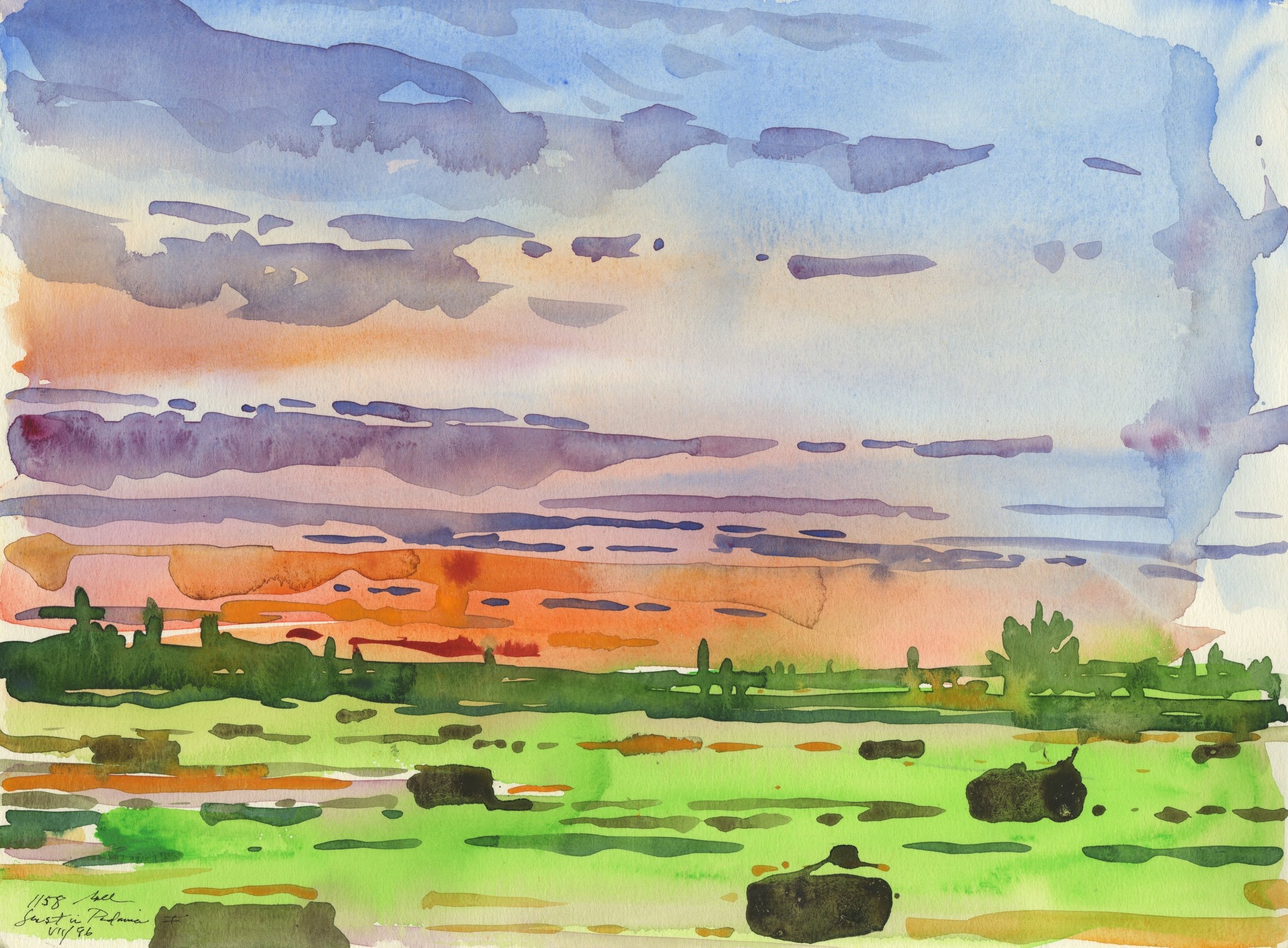 Sunset in Padania I