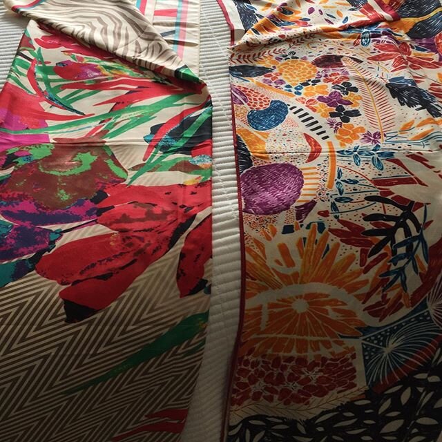 Looking ahead to when this current worrying situation is over, I thought you might like to see some very pretty and cheerful pure silk sarongs from the rocks collection. No harm in dreaming......
Stay safe and well everyone xx