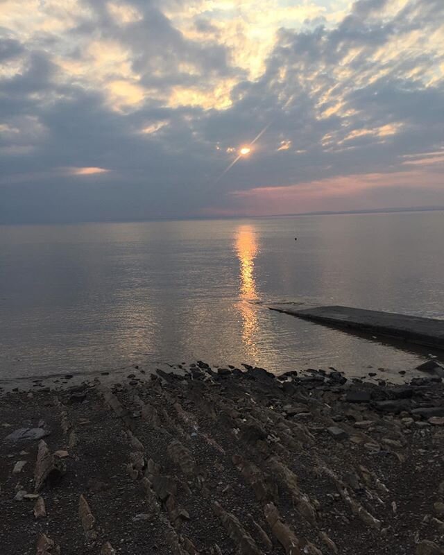 Evening stroll on the seafront