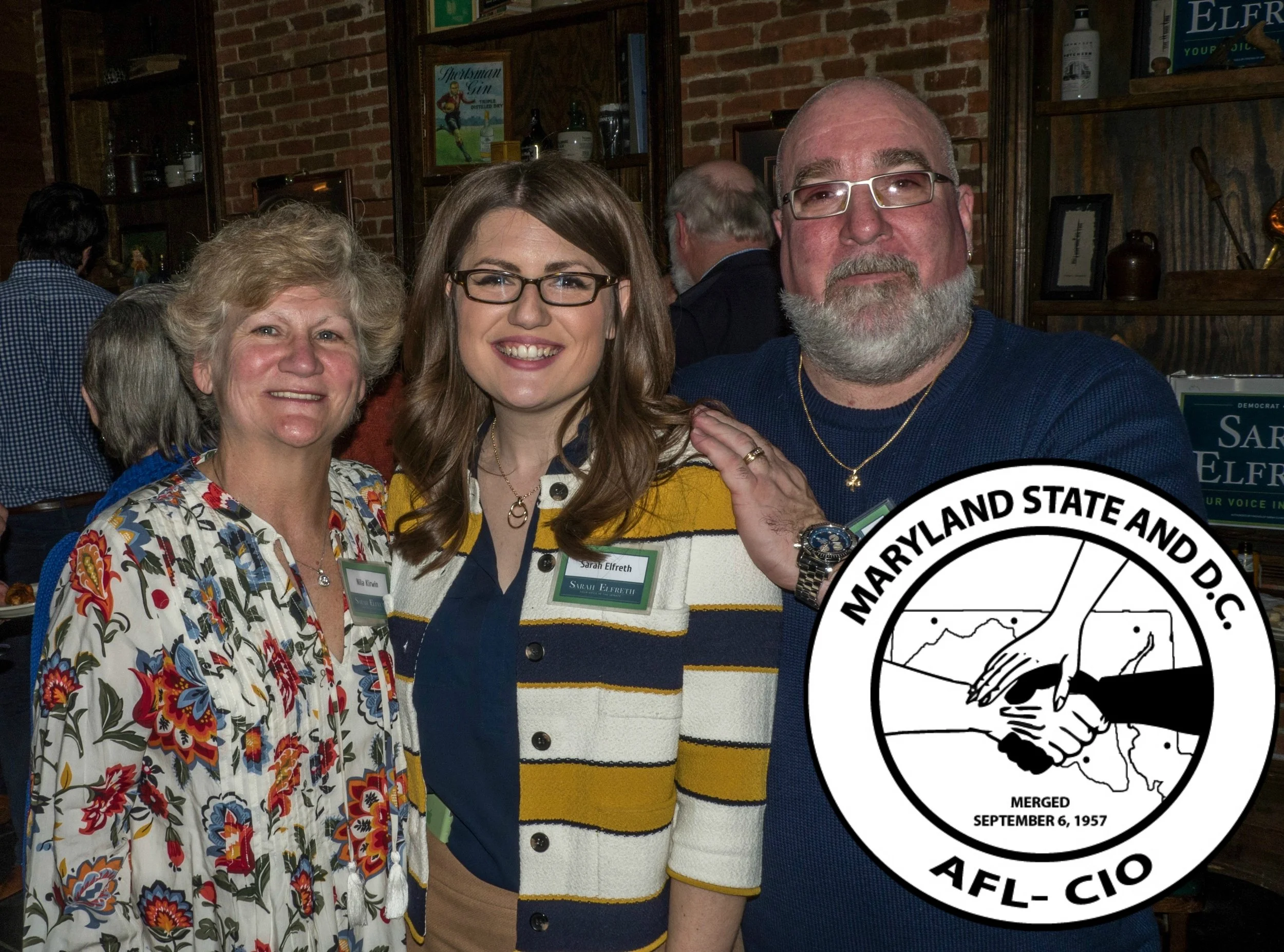 Organized labor has had my family's back for generations. As the daughter of two union members, my father, Jim, a proud member of the Brotherhood of Locomotive Engineers and Trainmen, Division 71 and my mother, Nila, a retired state employee, I know that union support protected my family's opportunities. As your Senator, I'm going to continue that fight and work hard for working families.