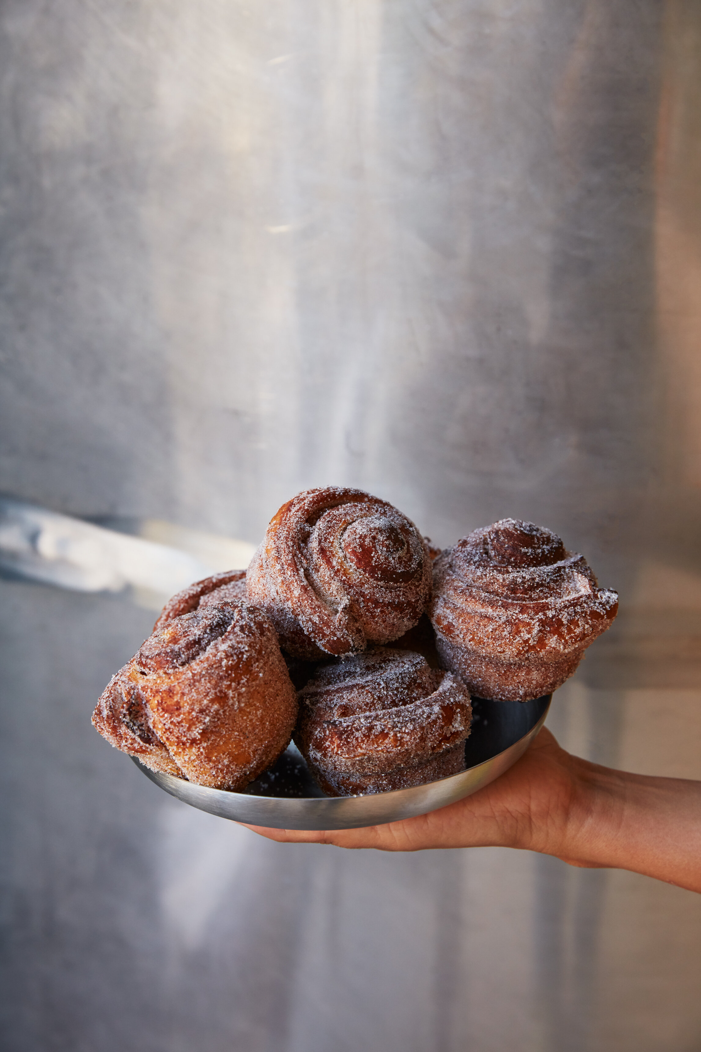 blackened cinnamon morning buns