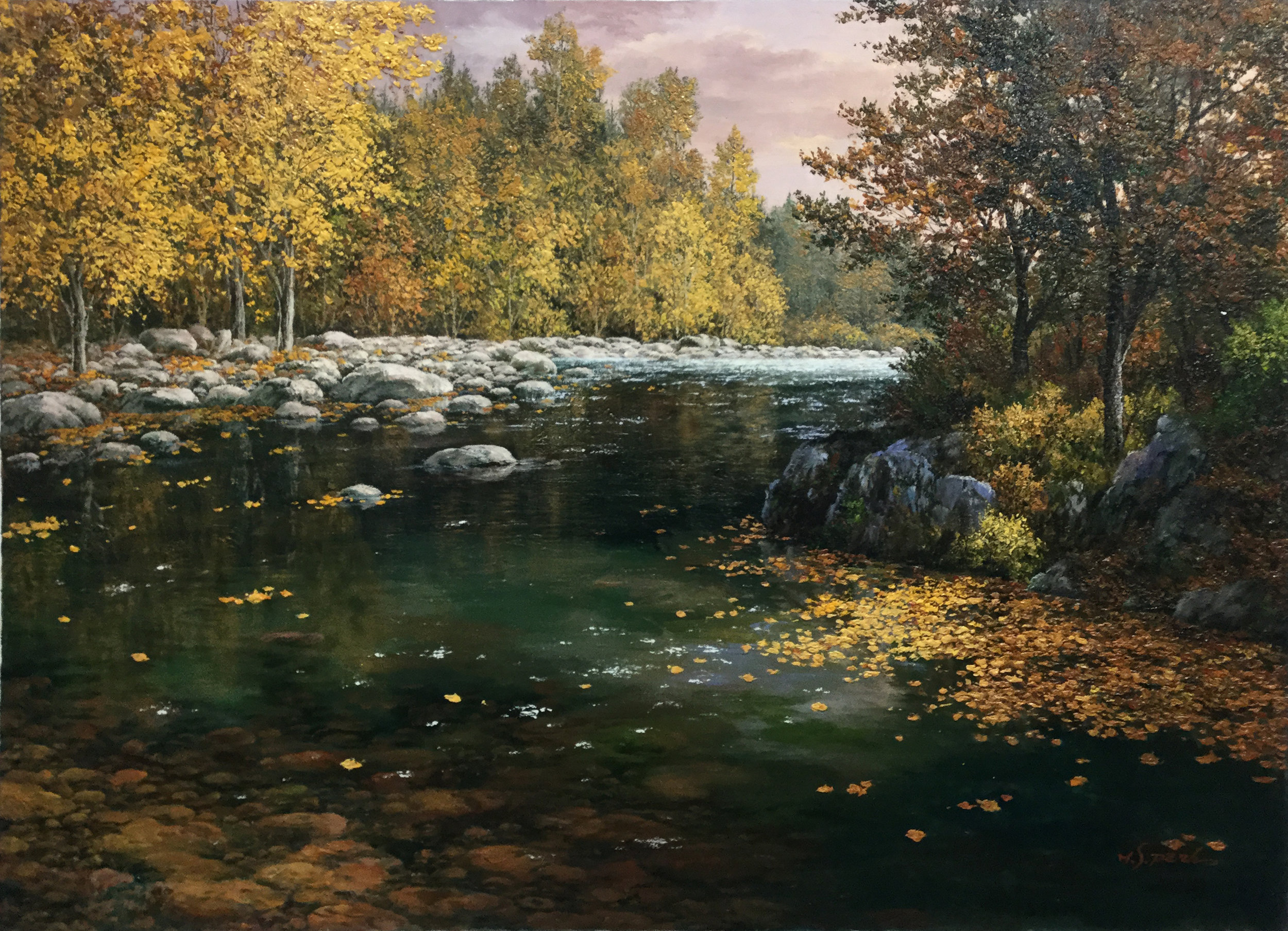 River In Fall