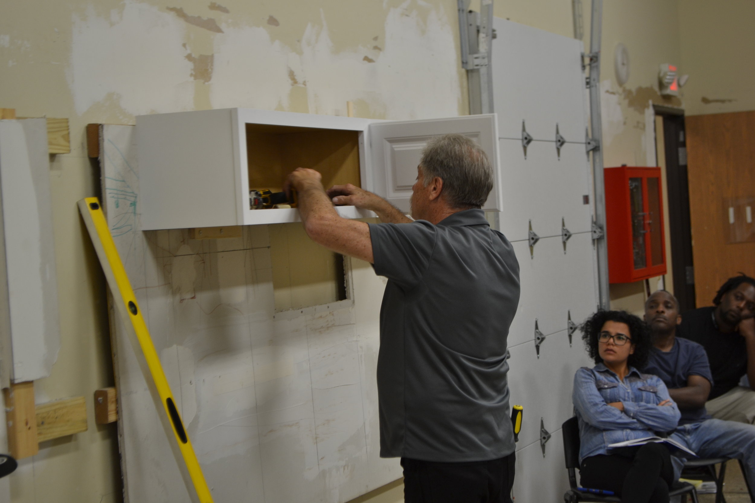 Installing Kitchen Upper Cabinets - Workshop (CANCELLED)