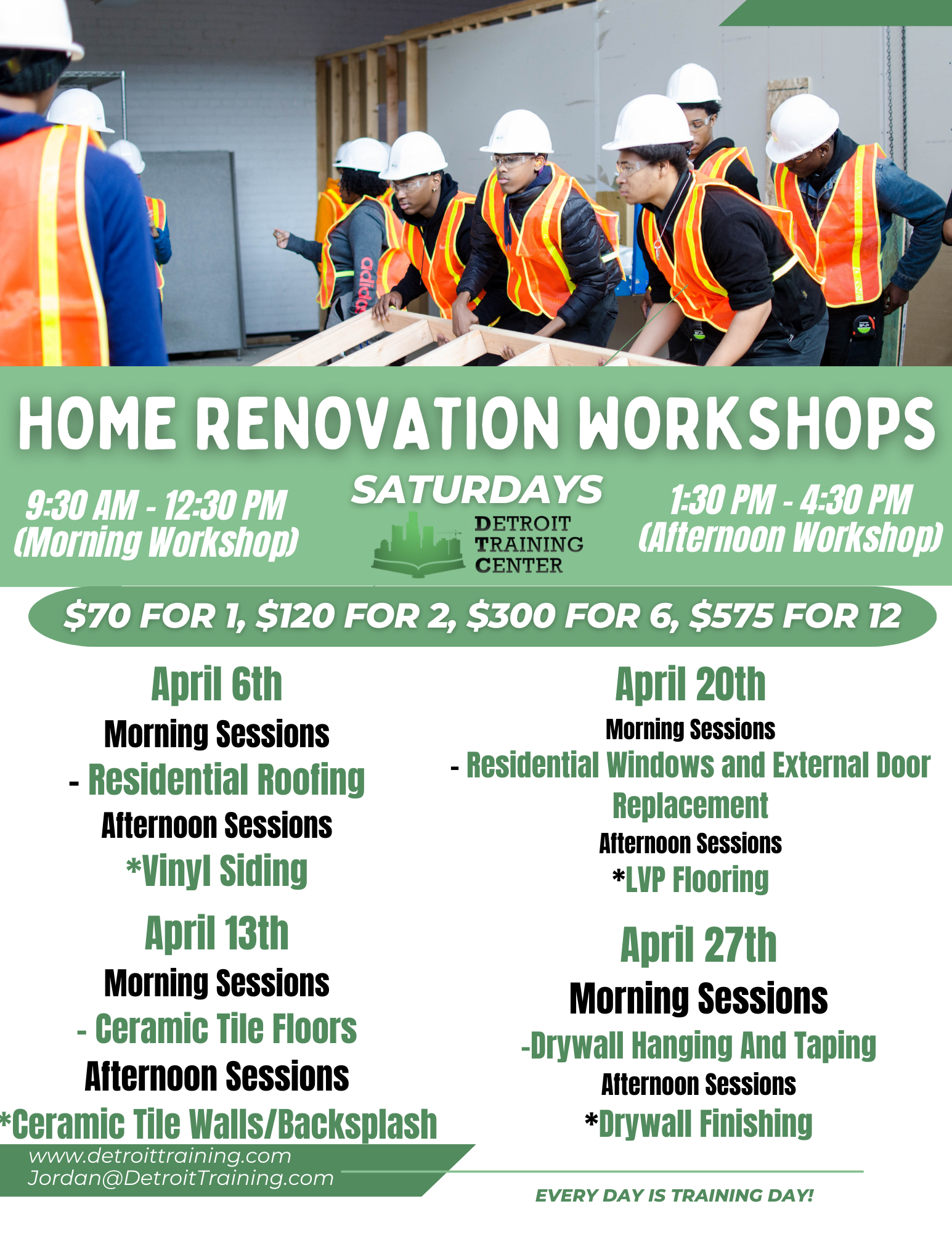 Our Store — Detroit Training Center