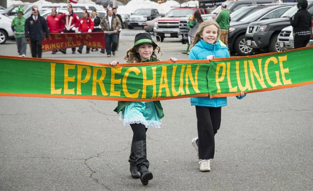 The 9th Annual Leprechaun Plunge at Brunelle's Marina