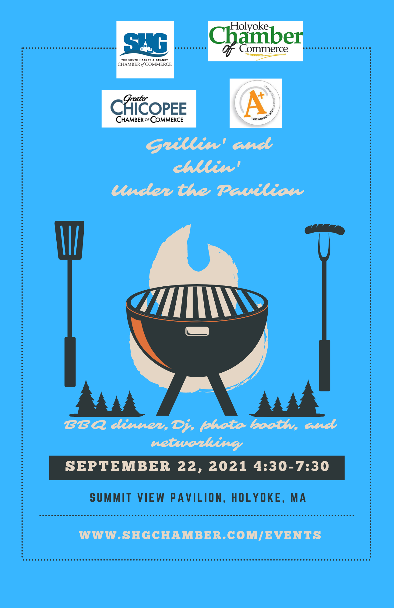 Grillin' and Chillin' Under the Pavilion!