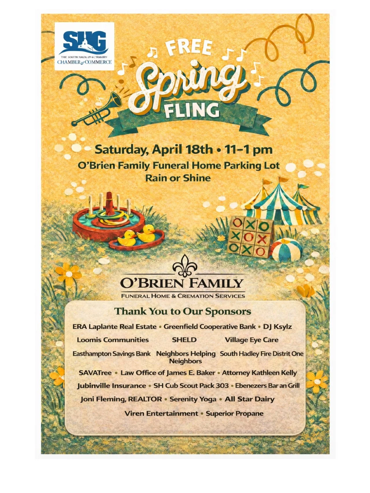 Spring Fling at O'Brien Family Funeral Home