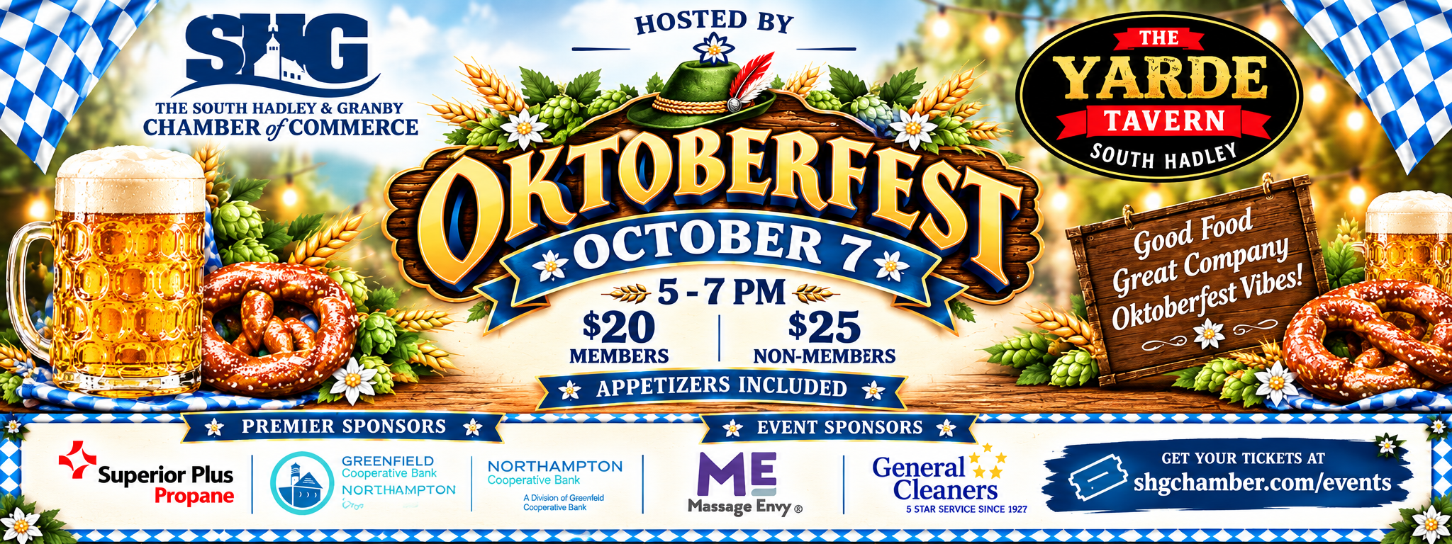 October Business After 5 at The Yarde Tavern