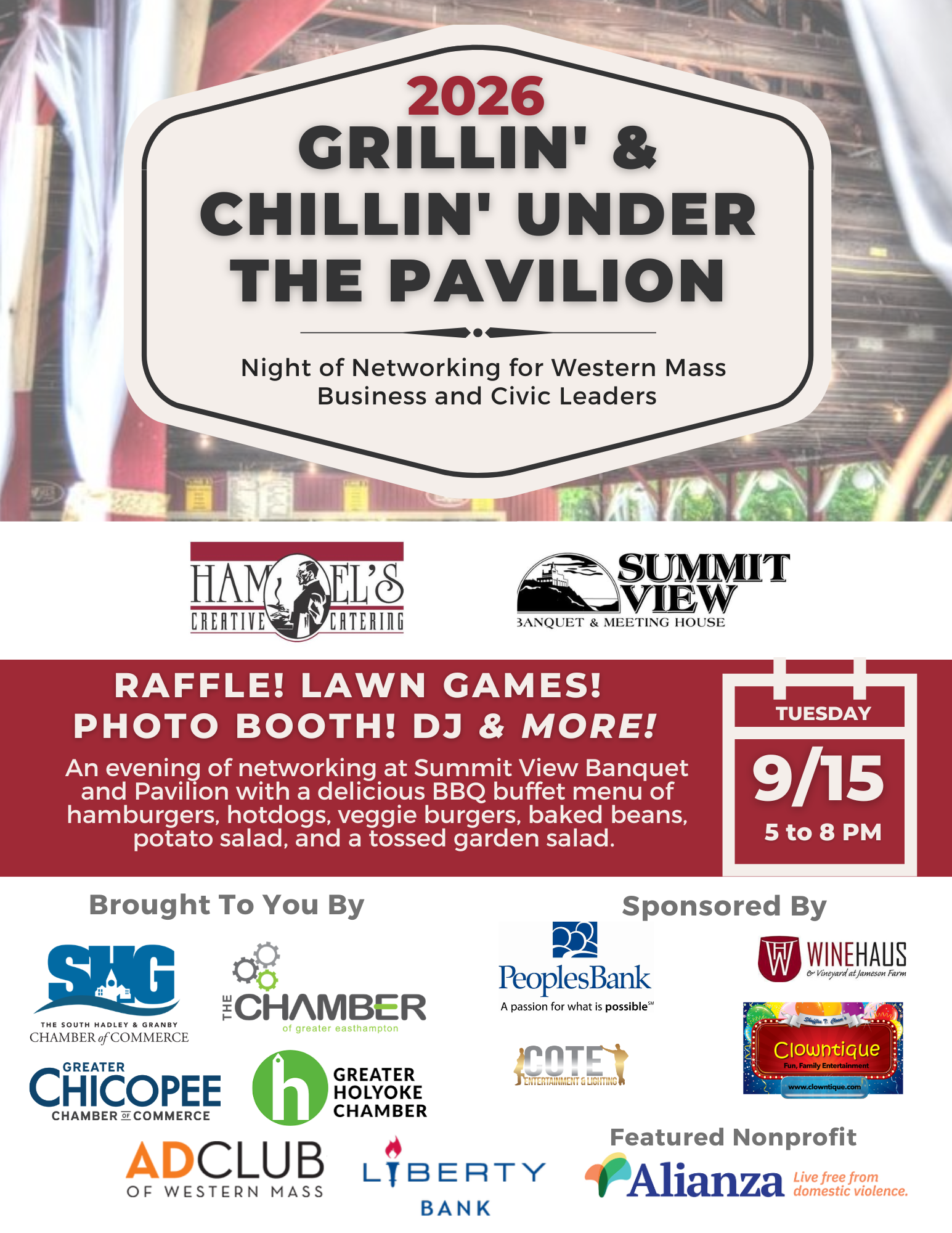 Grillin' and Chillin' Under the Pavilion