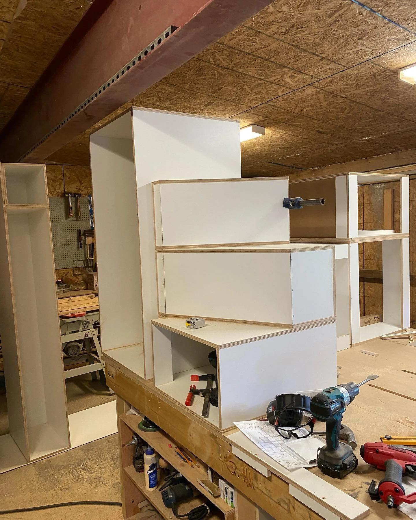 Final touches going into the cabinet adventure we&rsquo;ve been having. Excited to see them installed.  #kitchendesign #cabinets #karltaylorwood #tinyhouse #design
