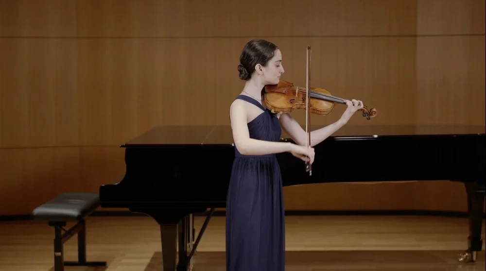 Violin Video Resume Example