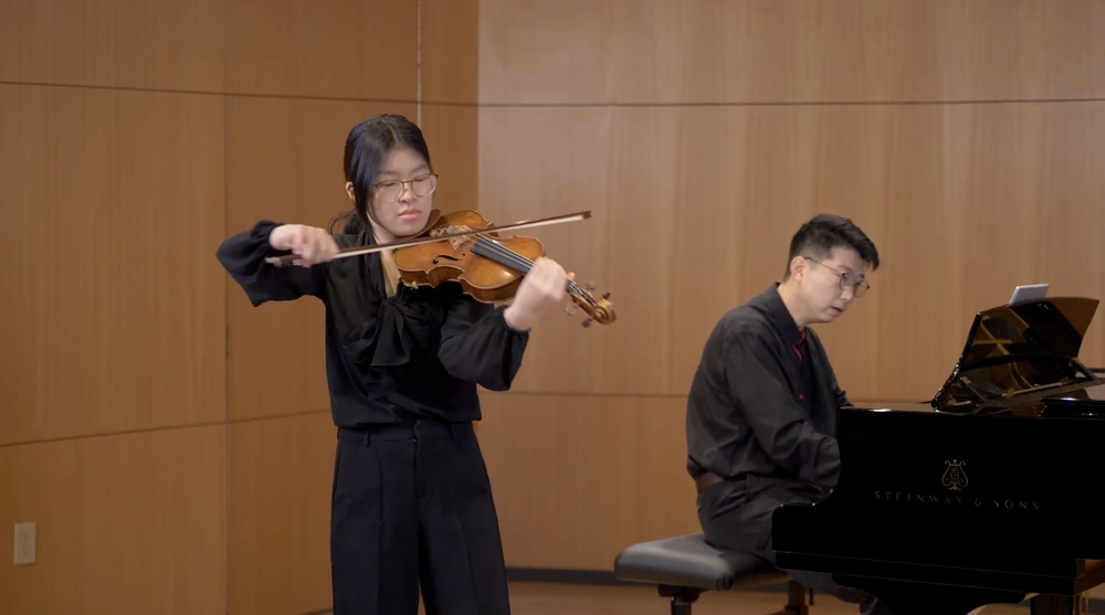 Violin Video Resume Example