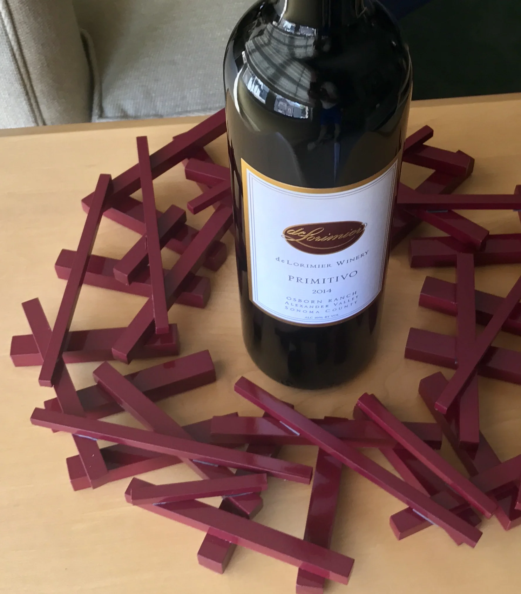 wine presentation art
